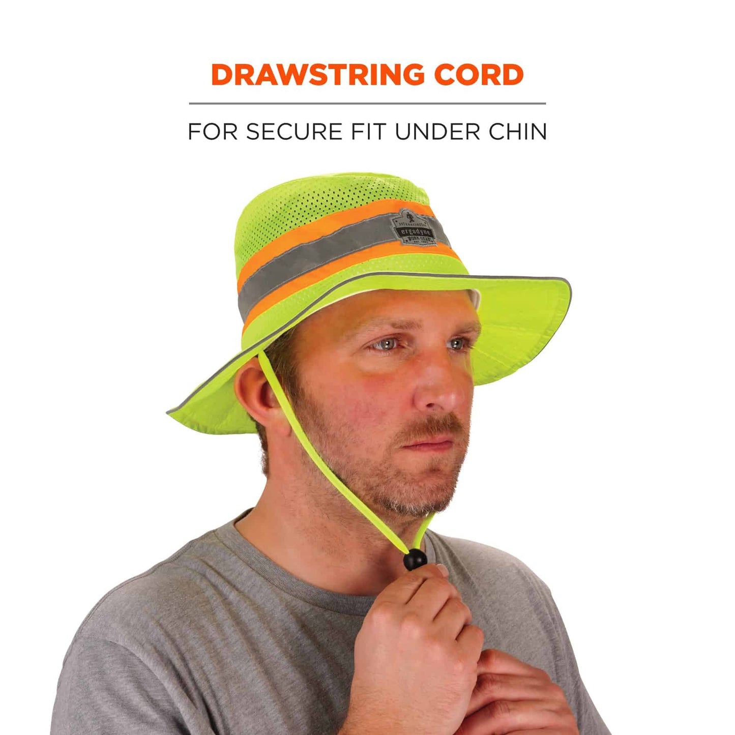 Yellow/Lime Ranger Hat - Ergodyne - Hi-Vis Comfort