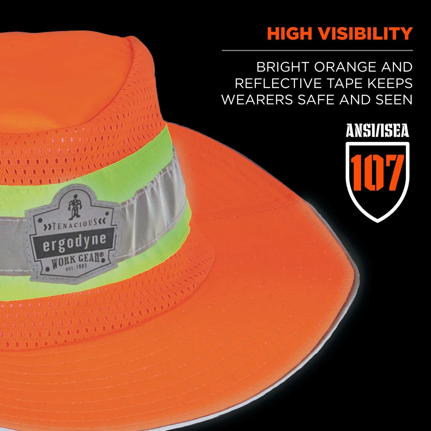 Yellow/Lime Ranger Hat - Ergodyne - Hi-Vis Comfort