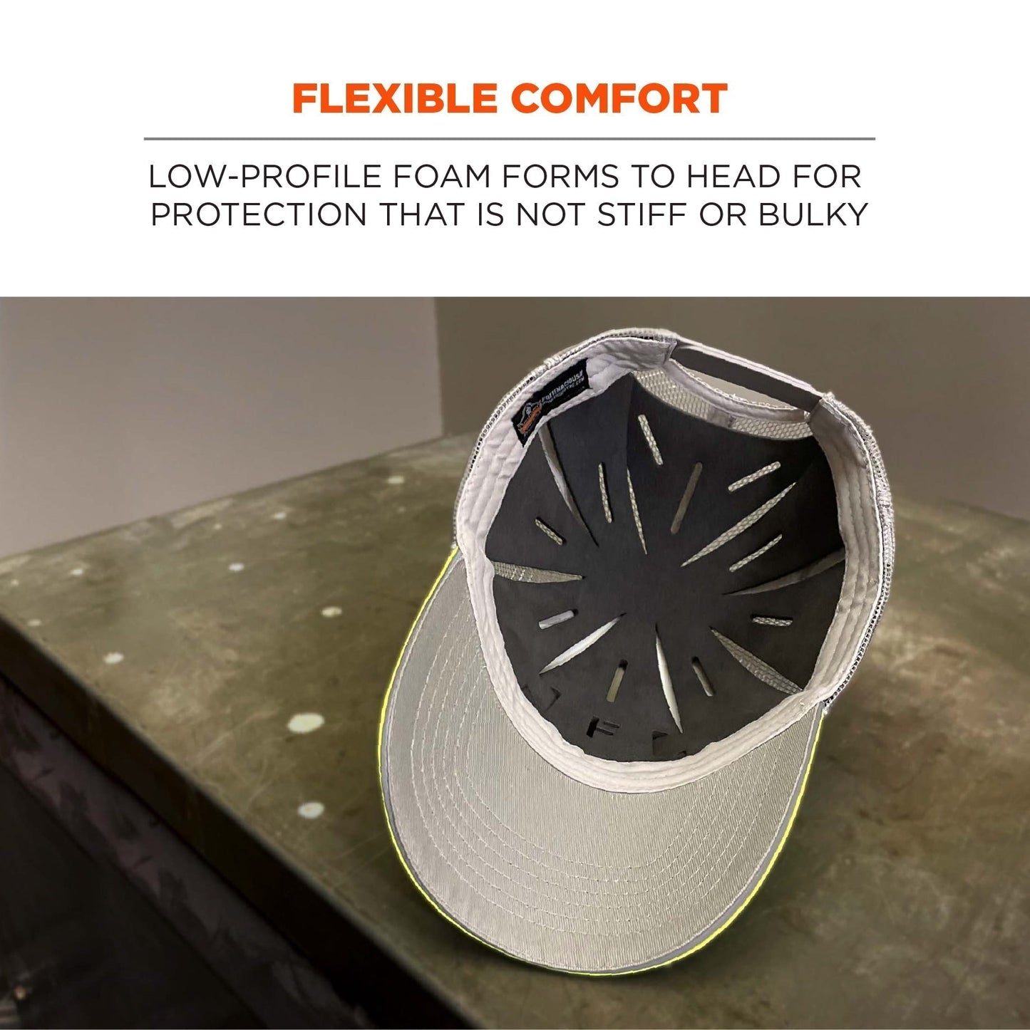 Soft Foam Bump Cap Inserts - Ergodyne - Custom Fit
