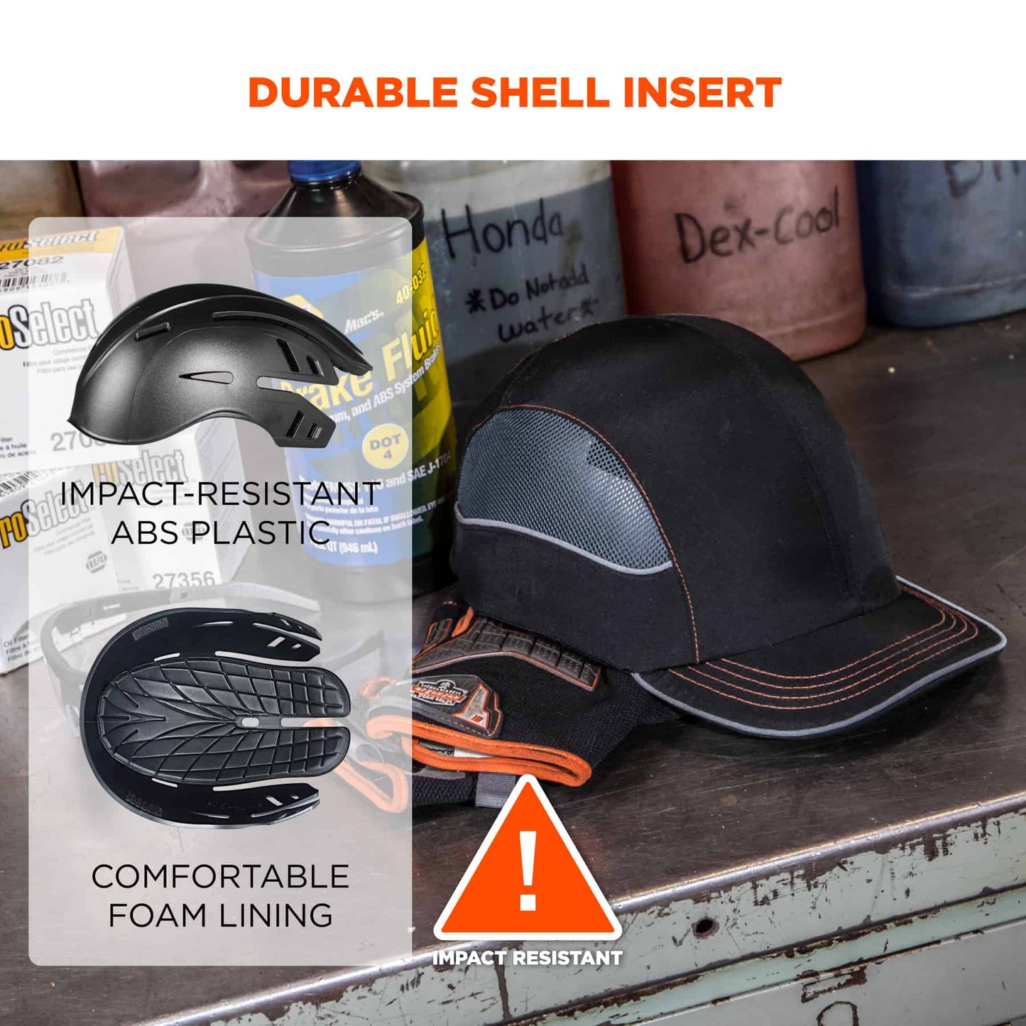 Black Bump Caps - Ergodyne - Comfortable Protection