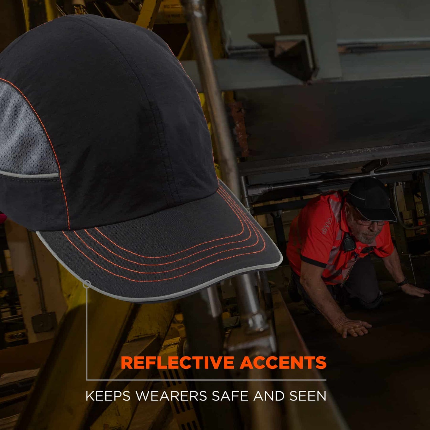 Black Bump Cap - Ergodyne - Impact-Resistant Design