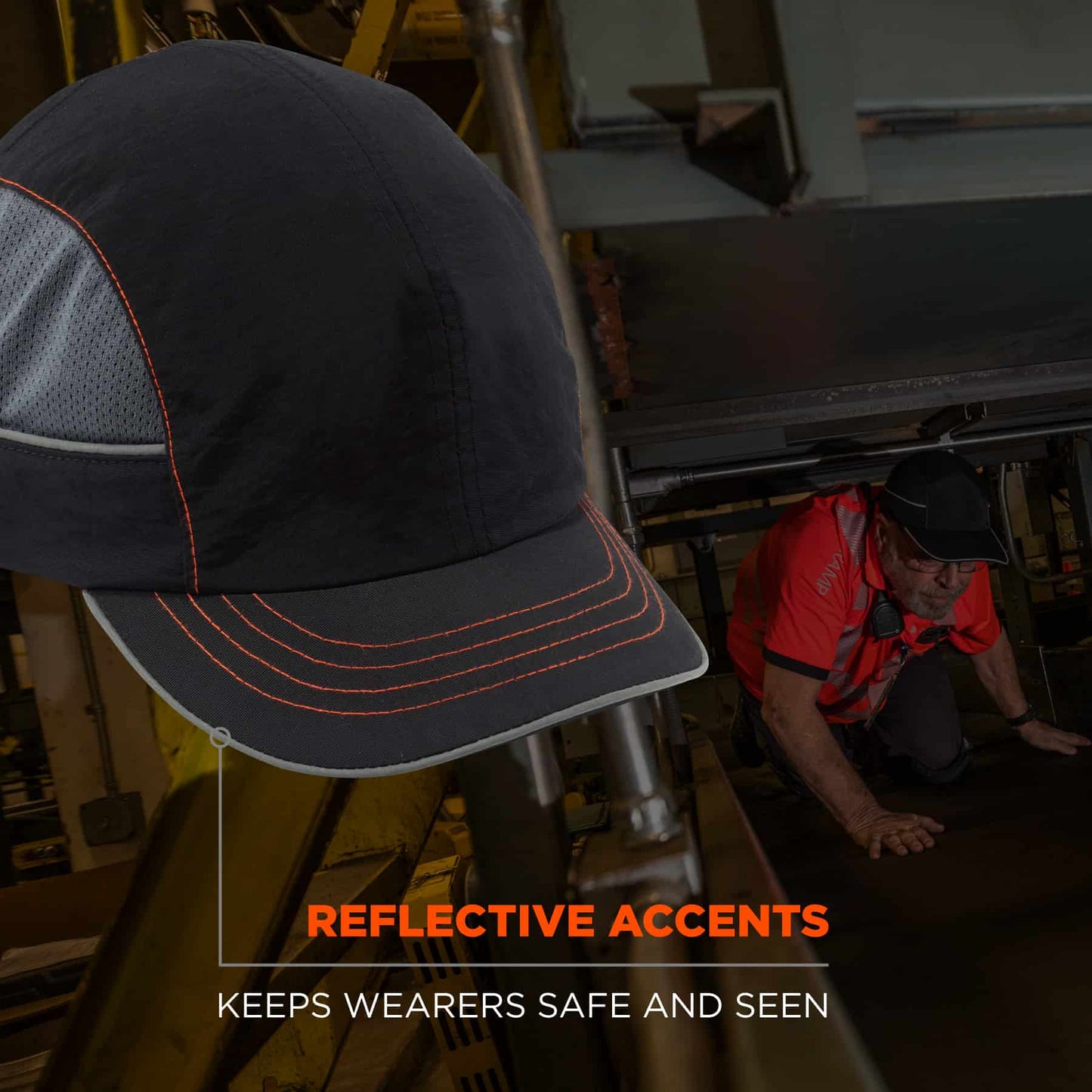 Black Bump Caps - Ergodyne - Impact-Resistant Design