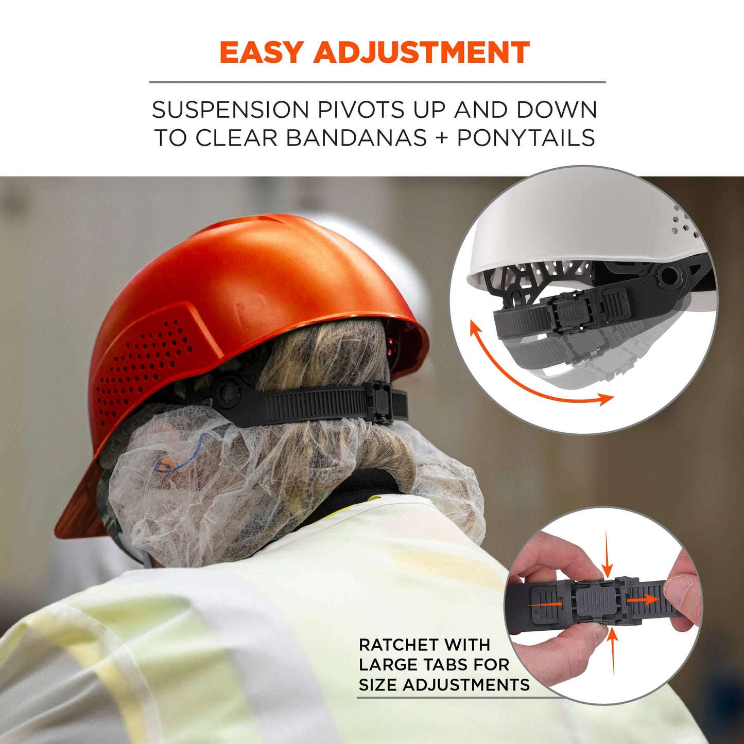 Blue Bump Caps - Ergodyne - Vented Hard Shell Design