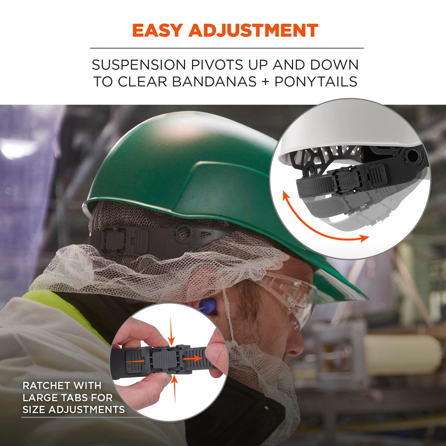Blue Bump Caps - Ergodyne - Durable Hard Shell Safety