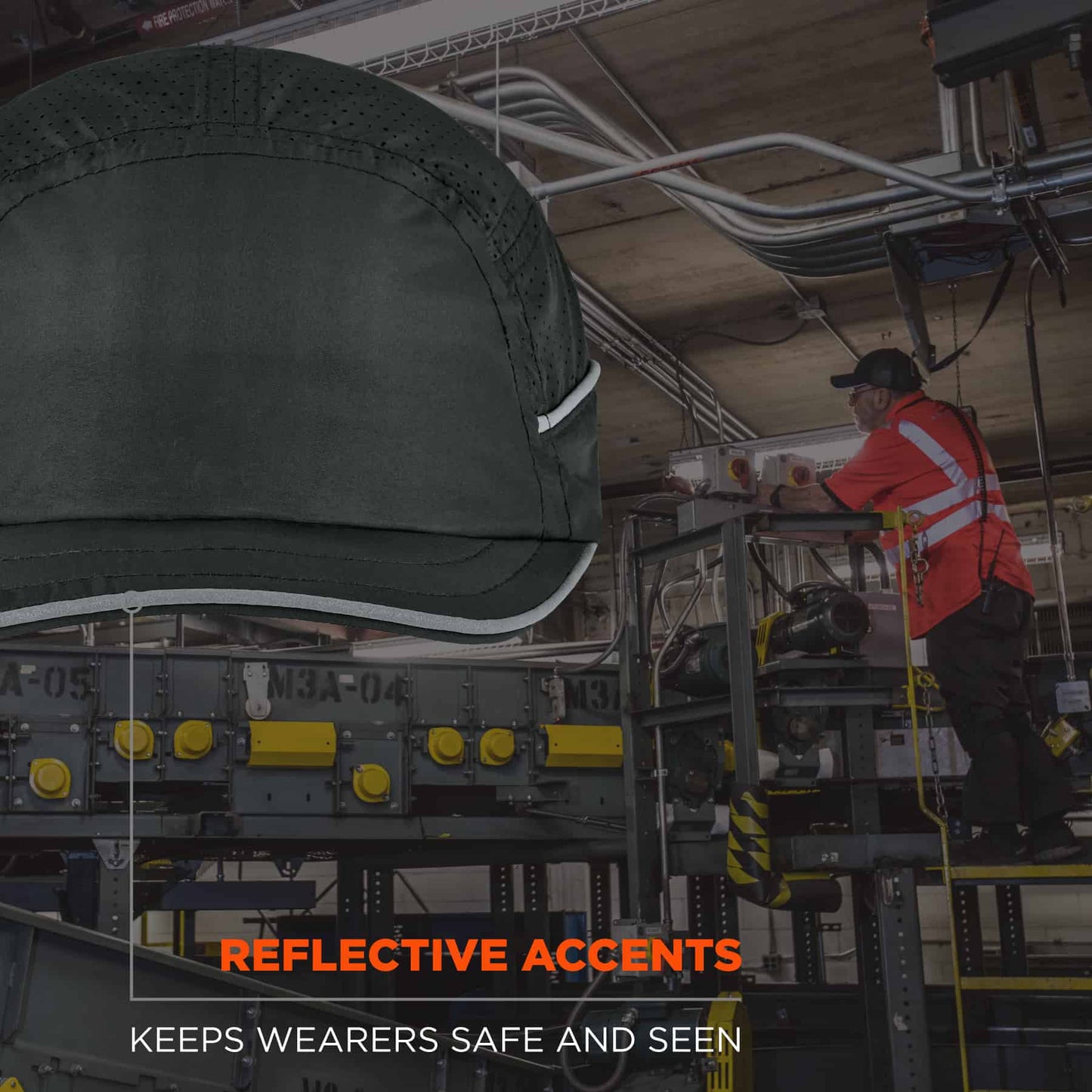 Black Bump Caps - Ergodyne - Lightweight Safety Hat