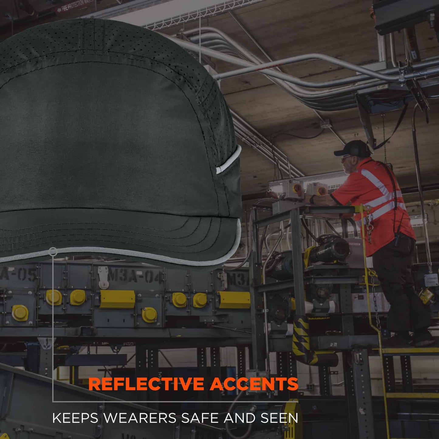 Black Bump Caps - Ergodyne - Lightweight Breathable Design