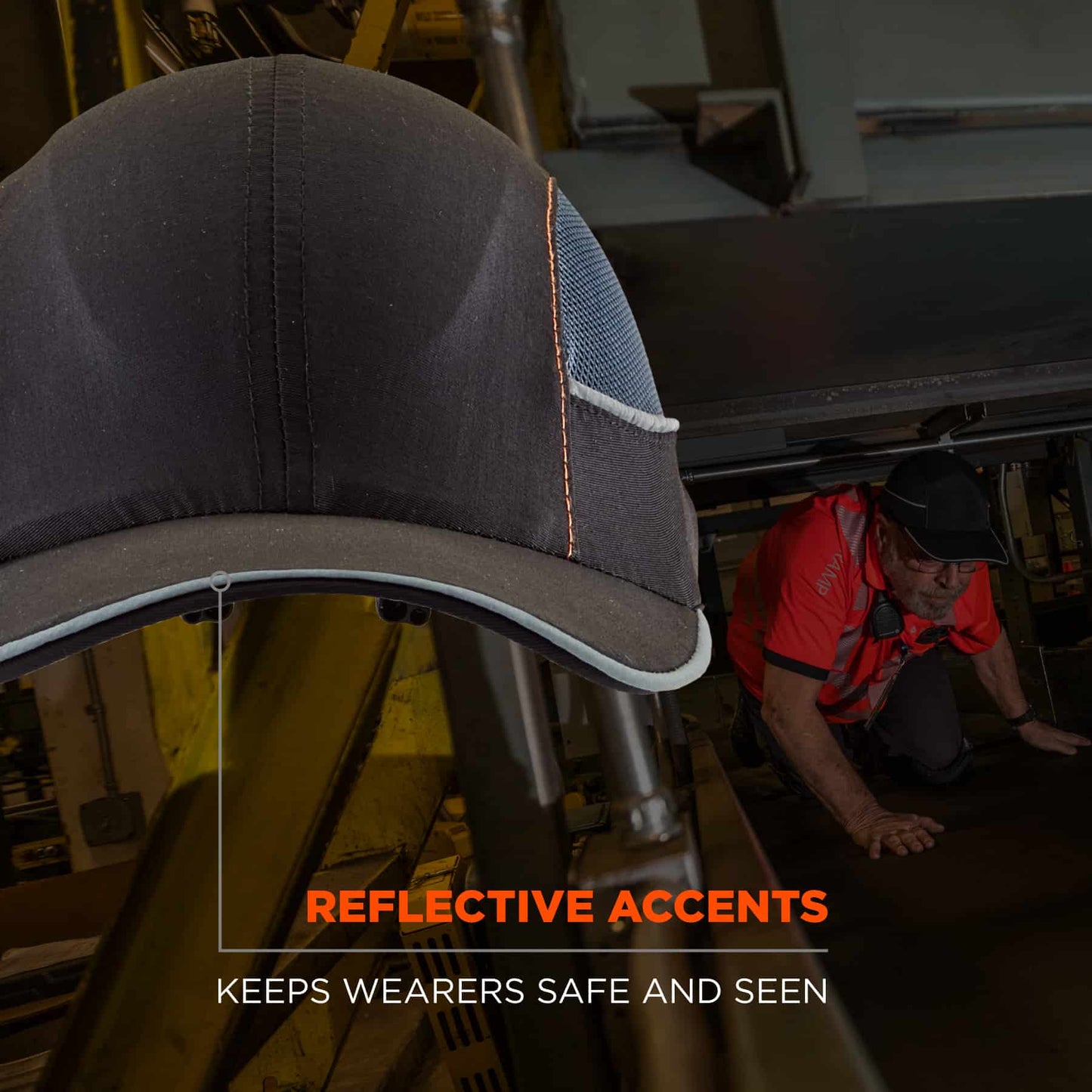 Black Bump Caps - Ergodyne - Impact Resistant Design