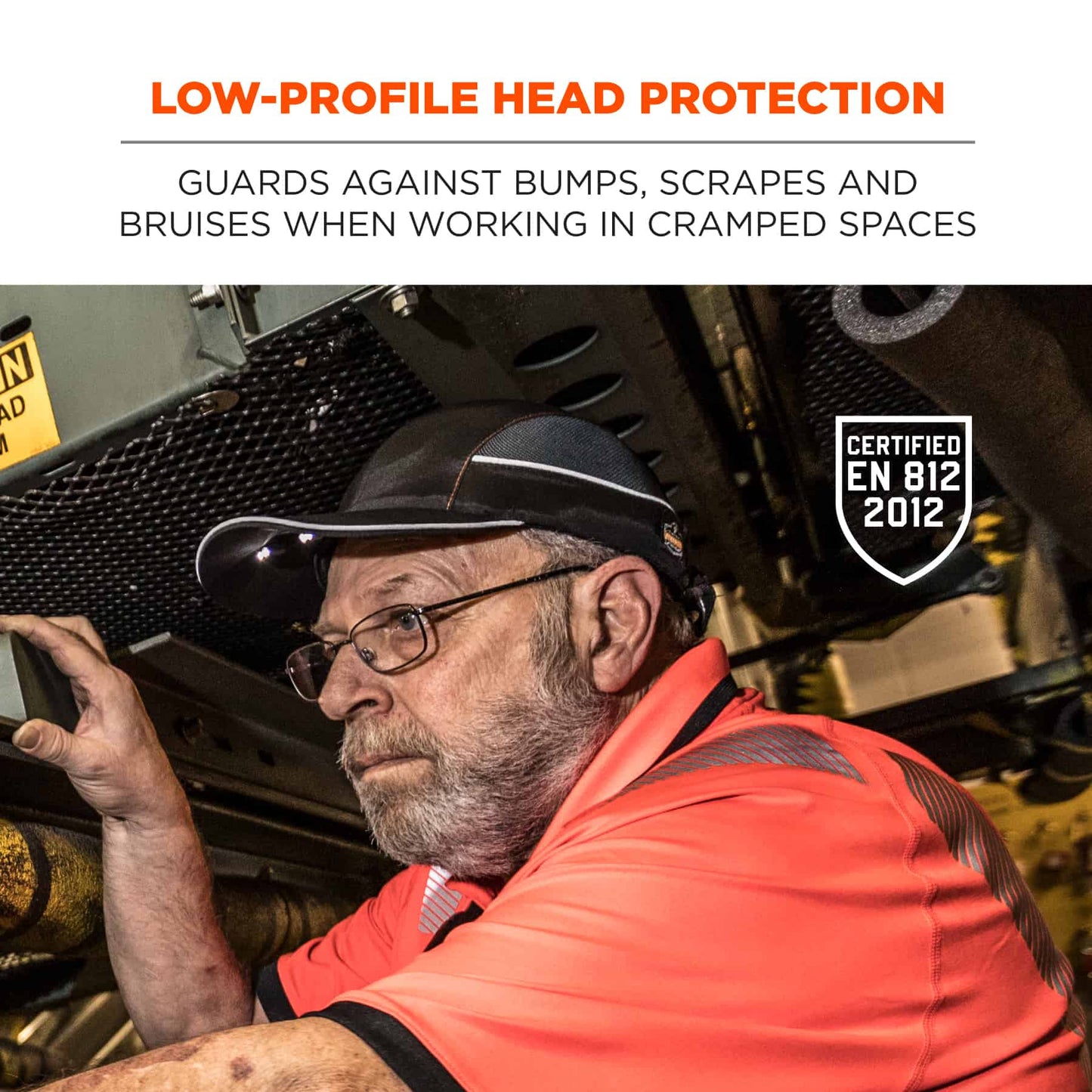 Black Bump Caps - Ergodyne - Impact Resistant Design