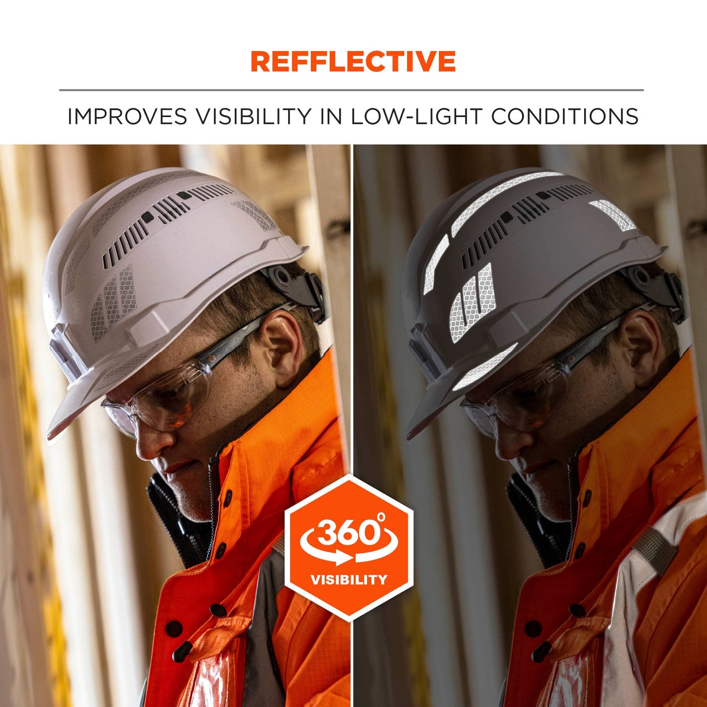 White Reflective Stickers - Ergodyne - Durable Design