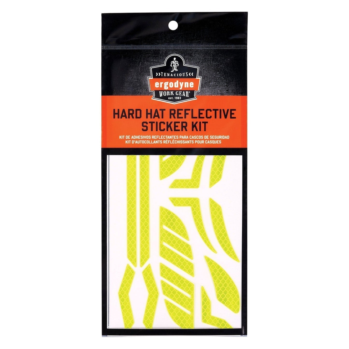 White Reflective Stickers - Ergodyne - Durable Design