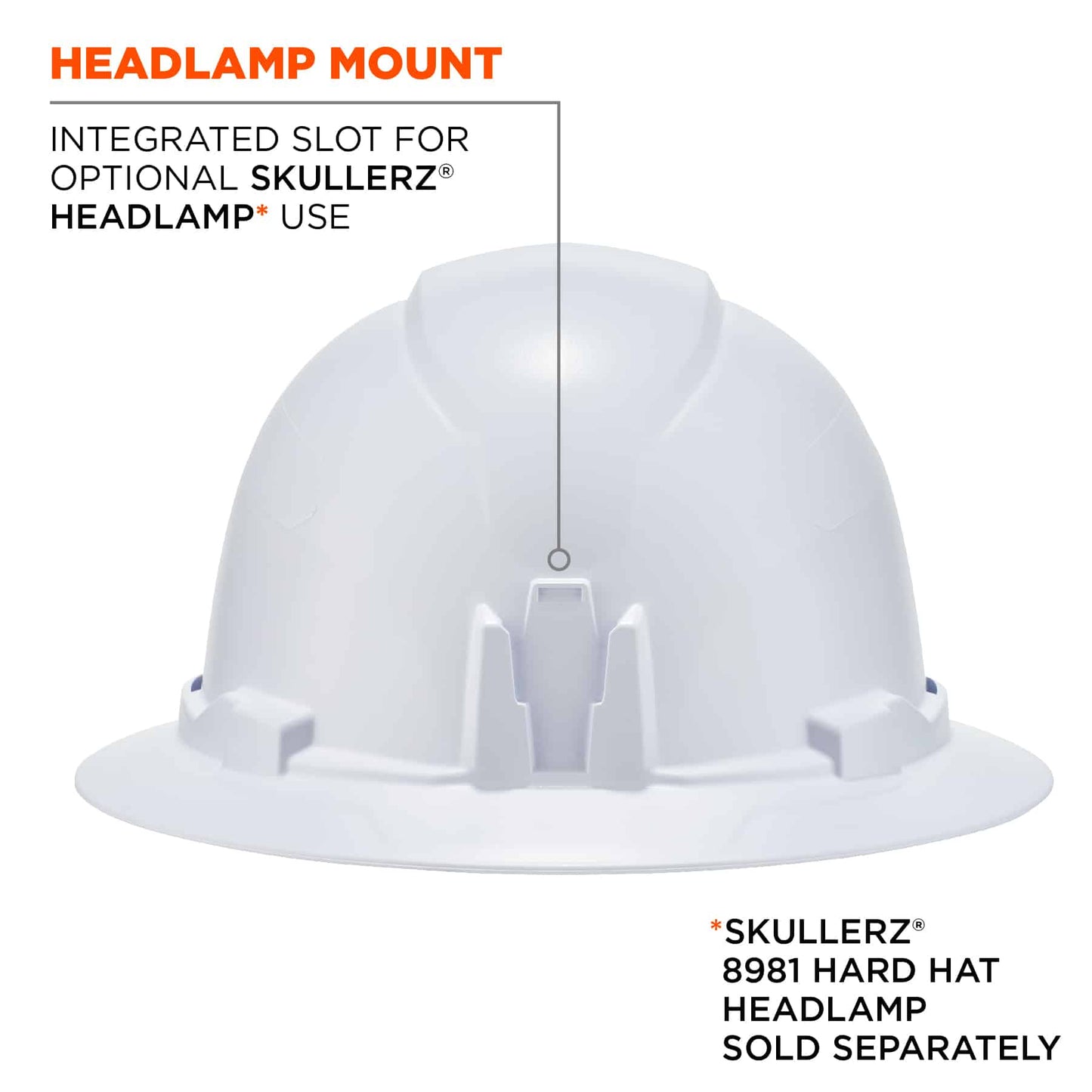 Ratchet Suspension Hard Hats - Ergodyne - Comfortable Fit
