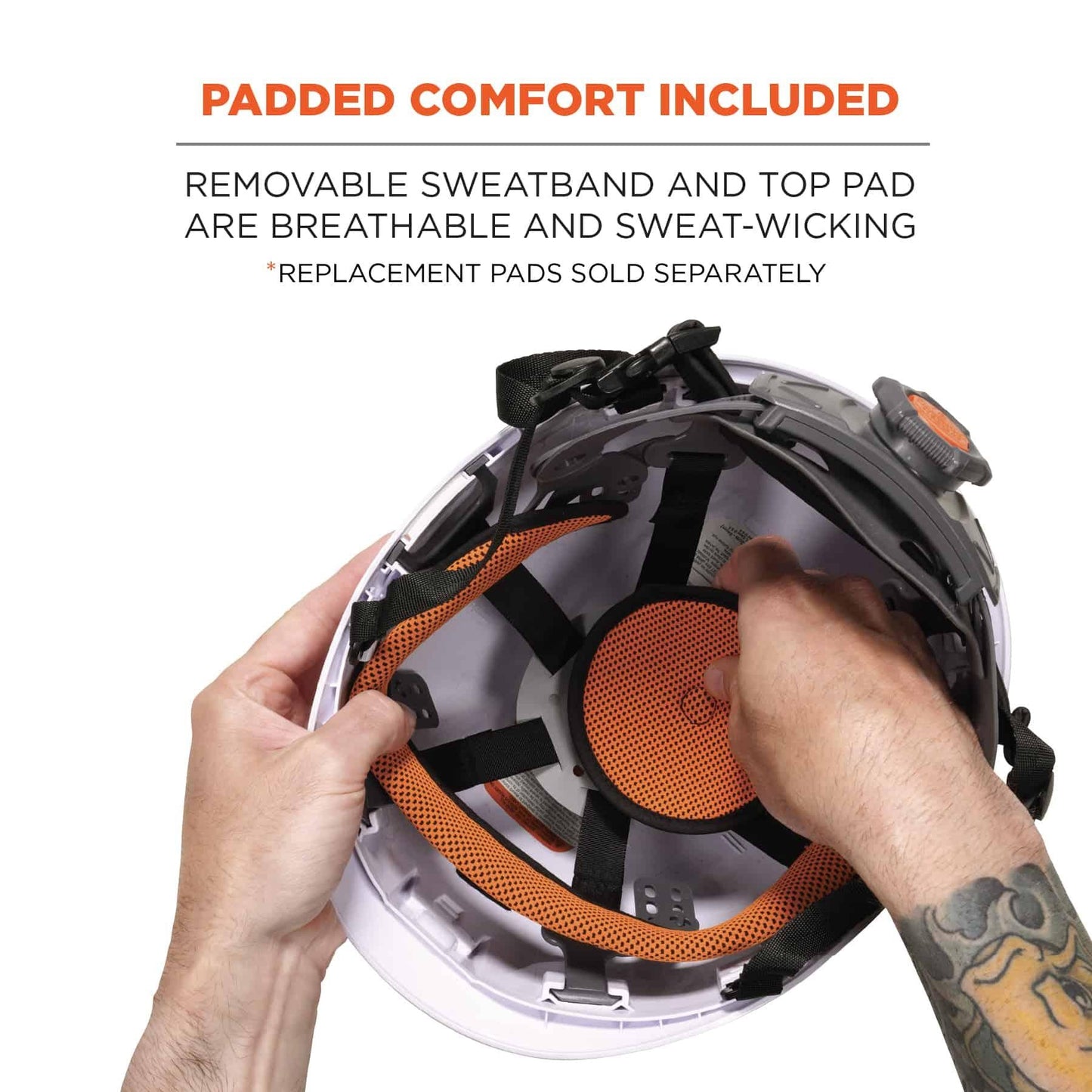 White Hard Hats - Ergodyne - Lightweight Protection
