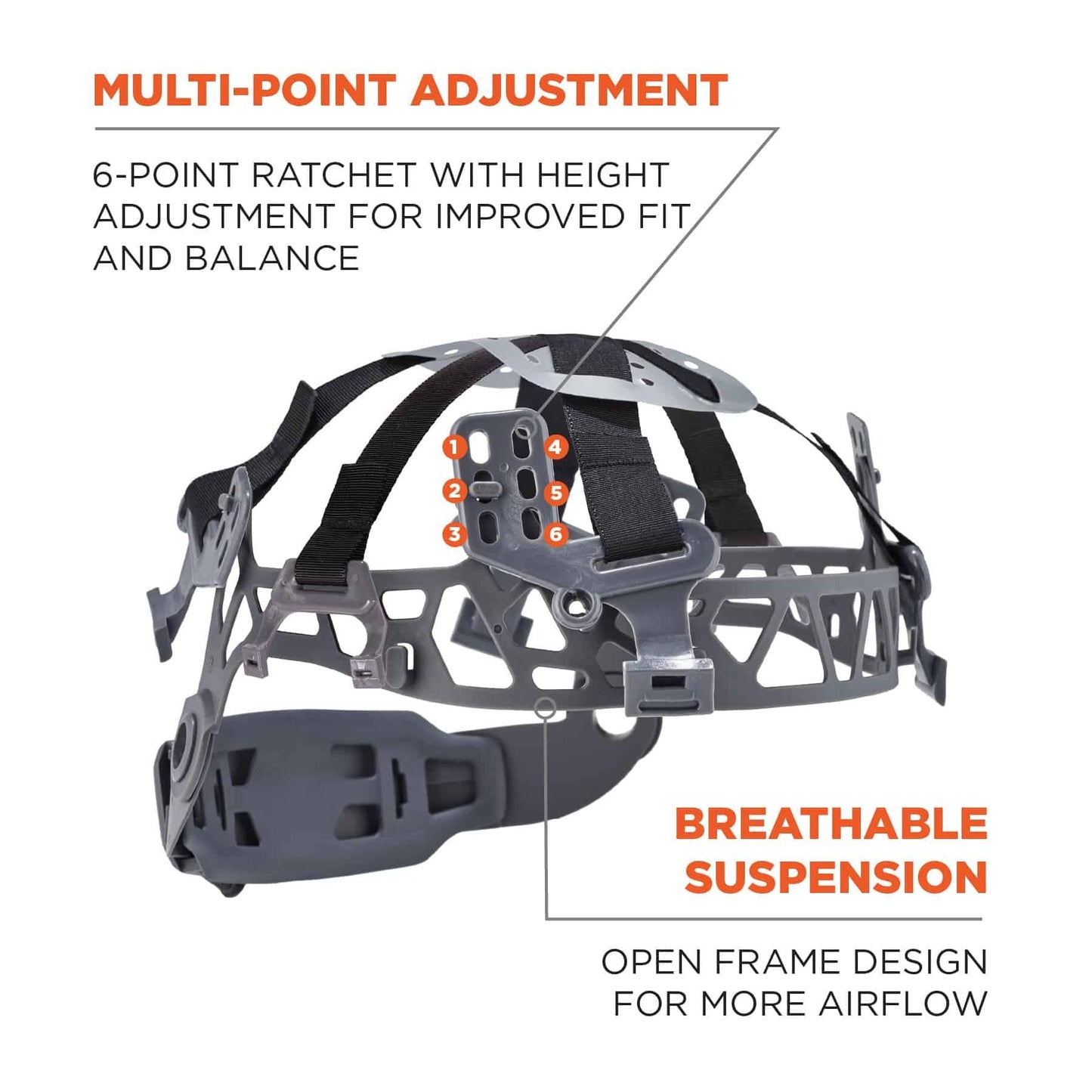 White Hard Hats - Ergodyne - Lightweight Protection