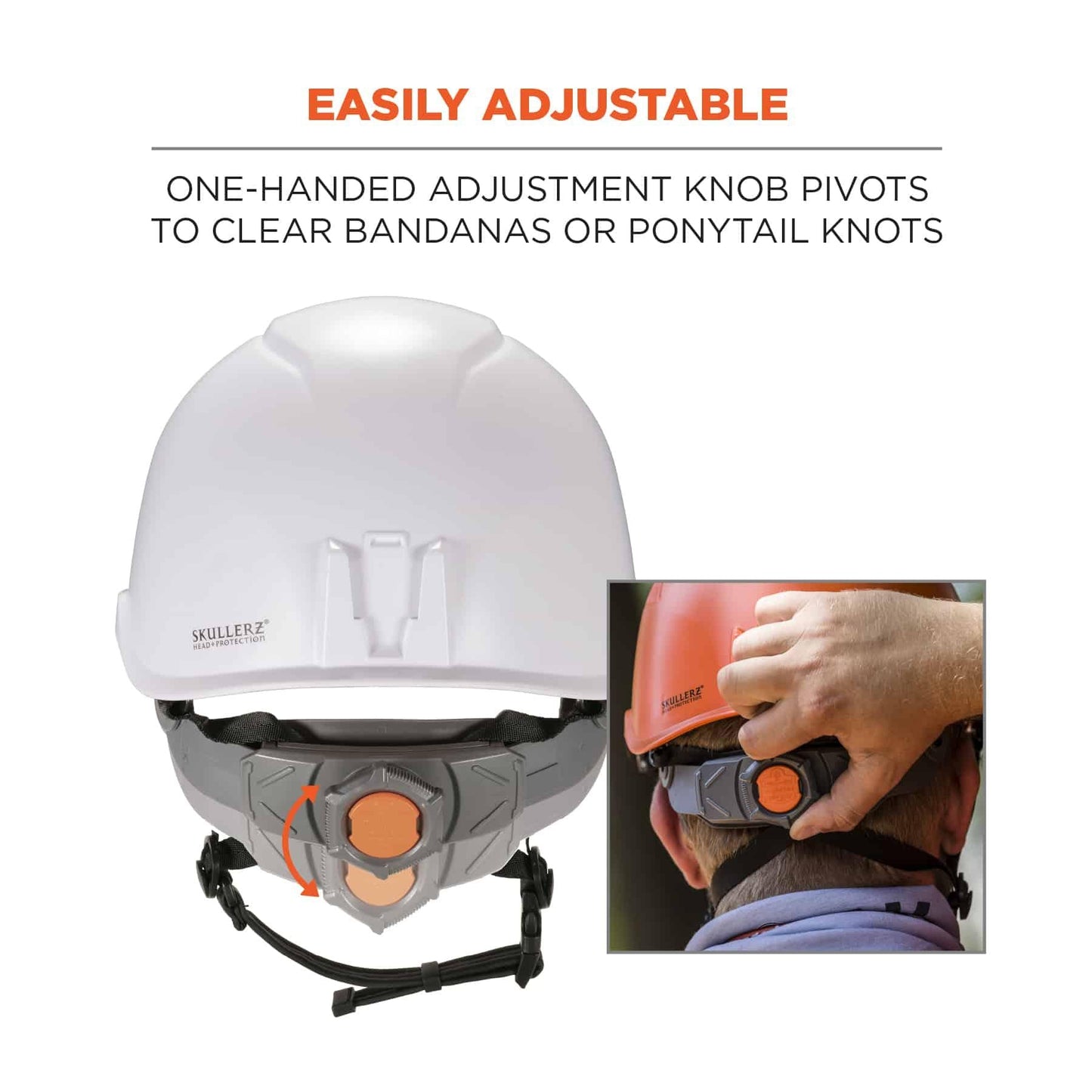 White Hard Hats - Ergodyne - Lightweight Protection