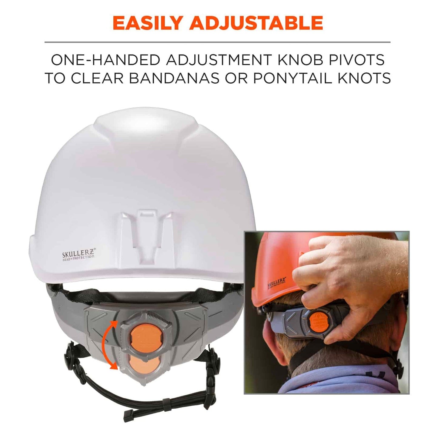 White Hard Hats - Ergodyne - Lightweight Protection