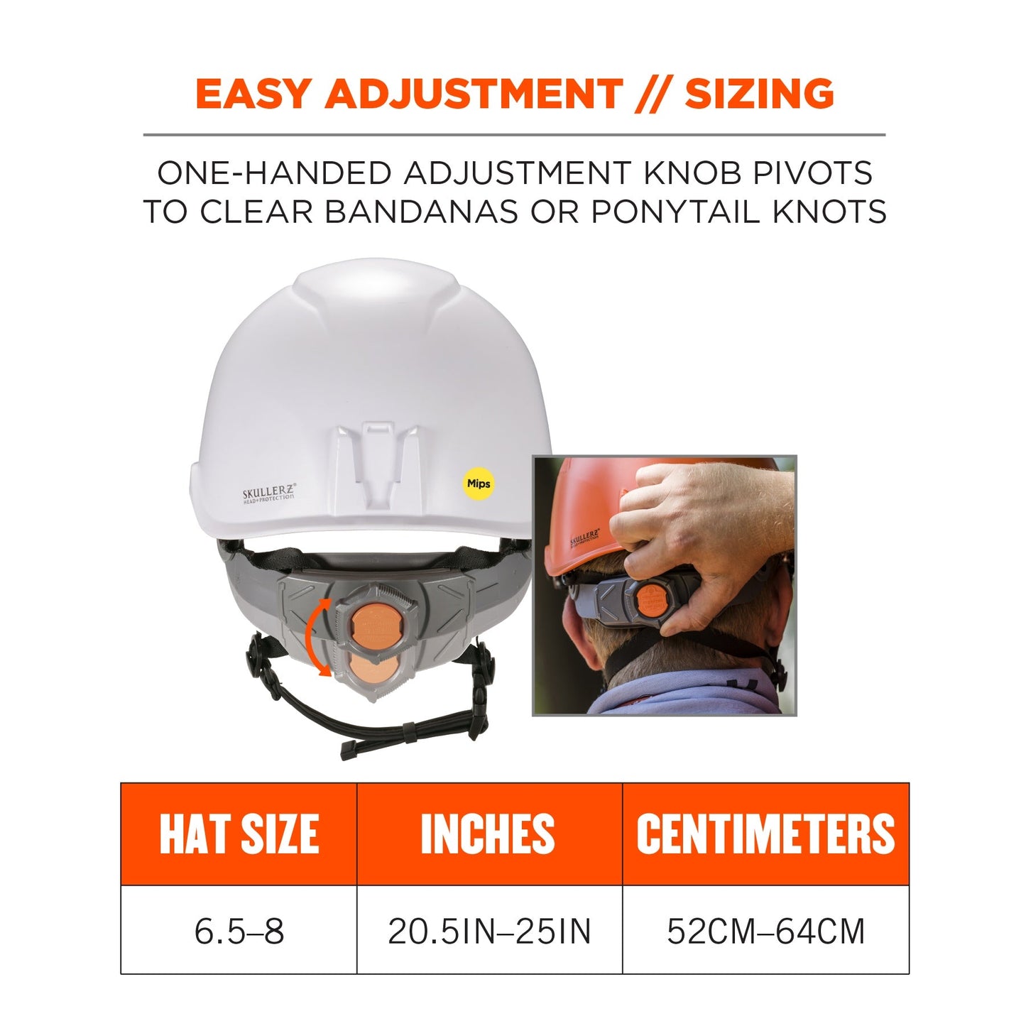 White Hard Hats - Ergodyne - Vented Safety Cap