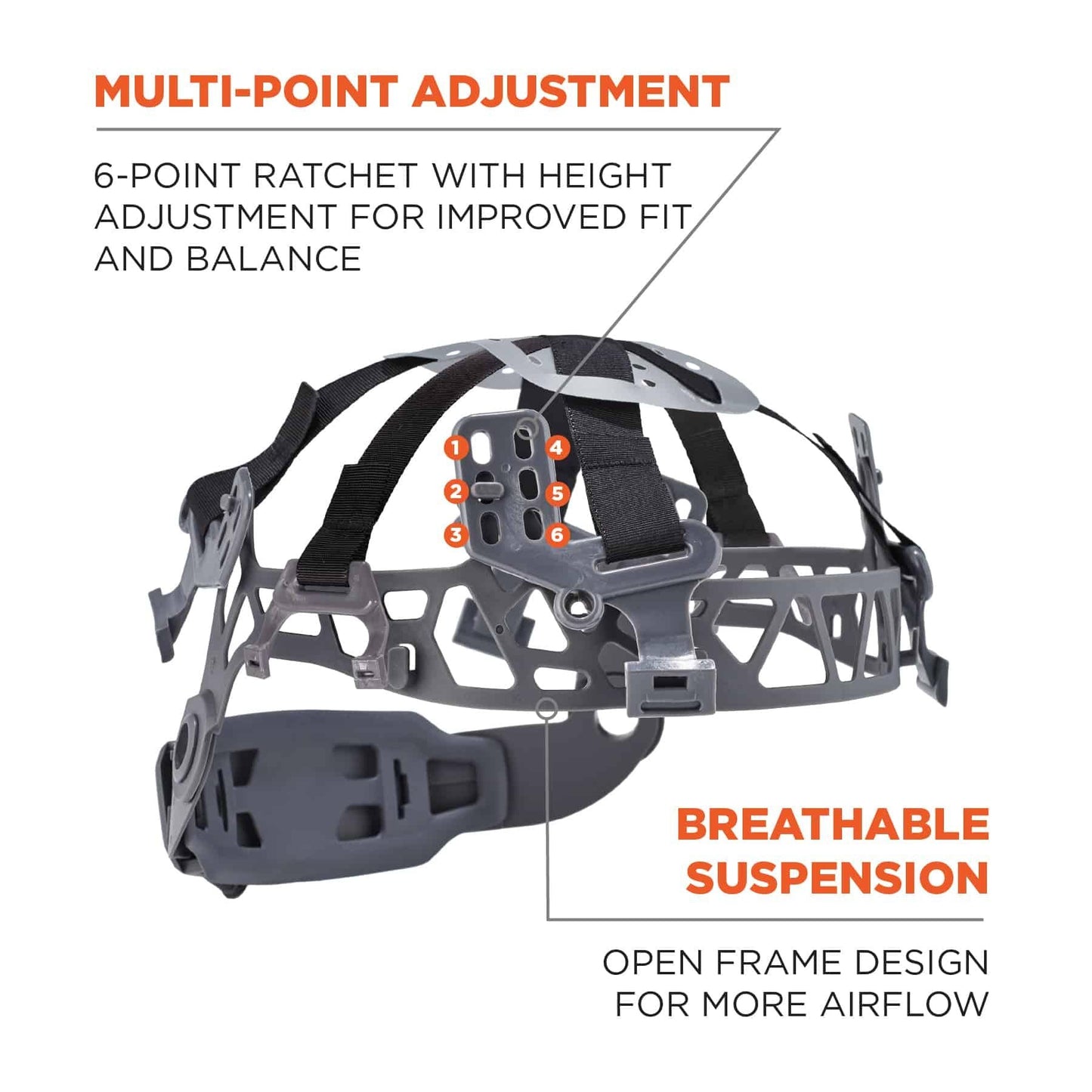 White Hard Hats - Ergodyne - Lightweight Protection