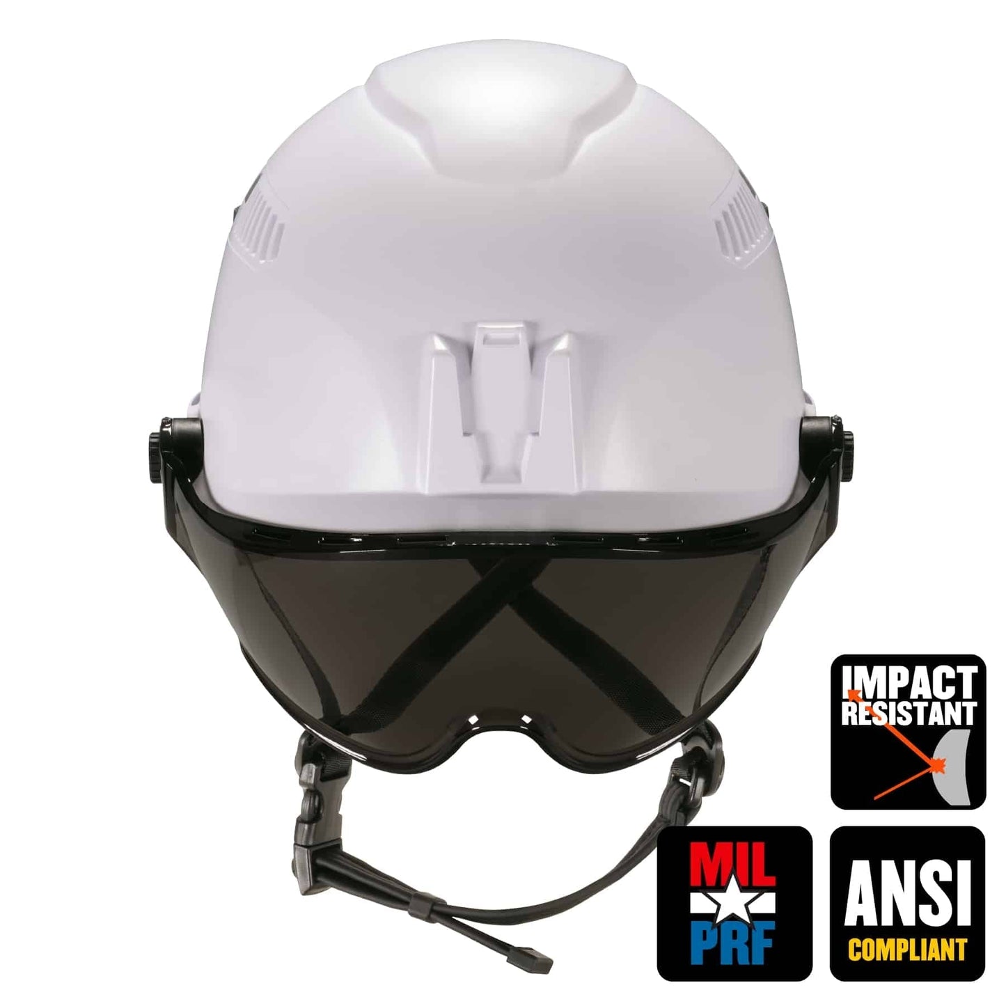 White Hard Hats - Ergodyne - Vented Safety Helmet