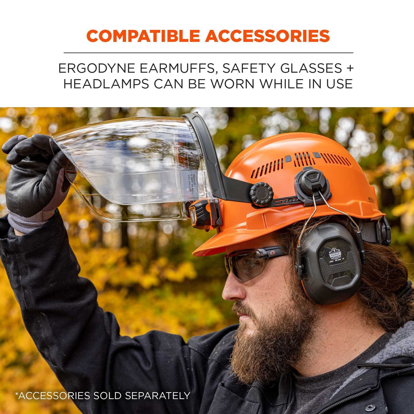 Gray Adapters - Ergodyne - Face Shield Replacement