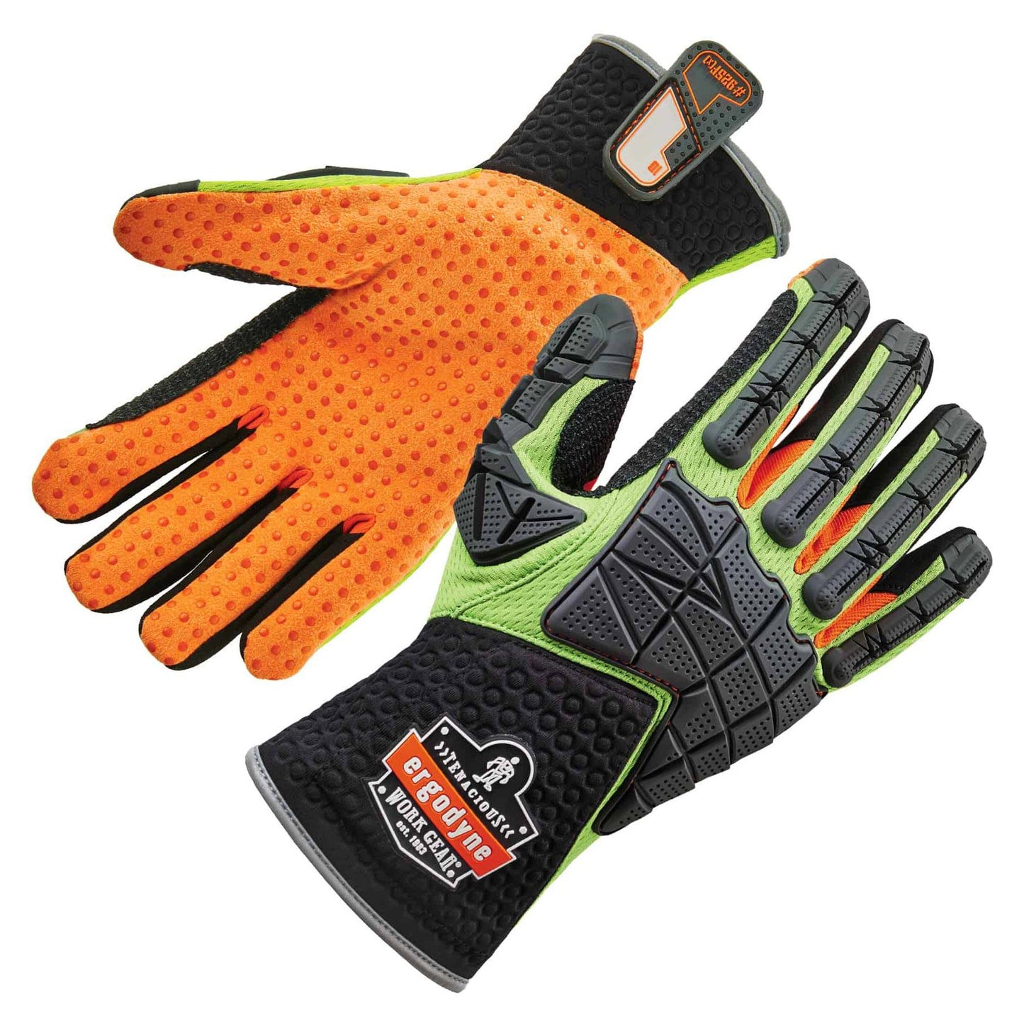 Green Performance Gloves - Ergodyne - Impact-Reducing Design