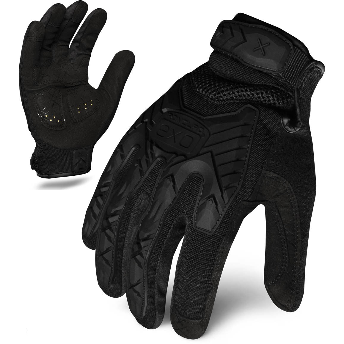 Black Performance Gloves - Ironclad - Impact Resistant