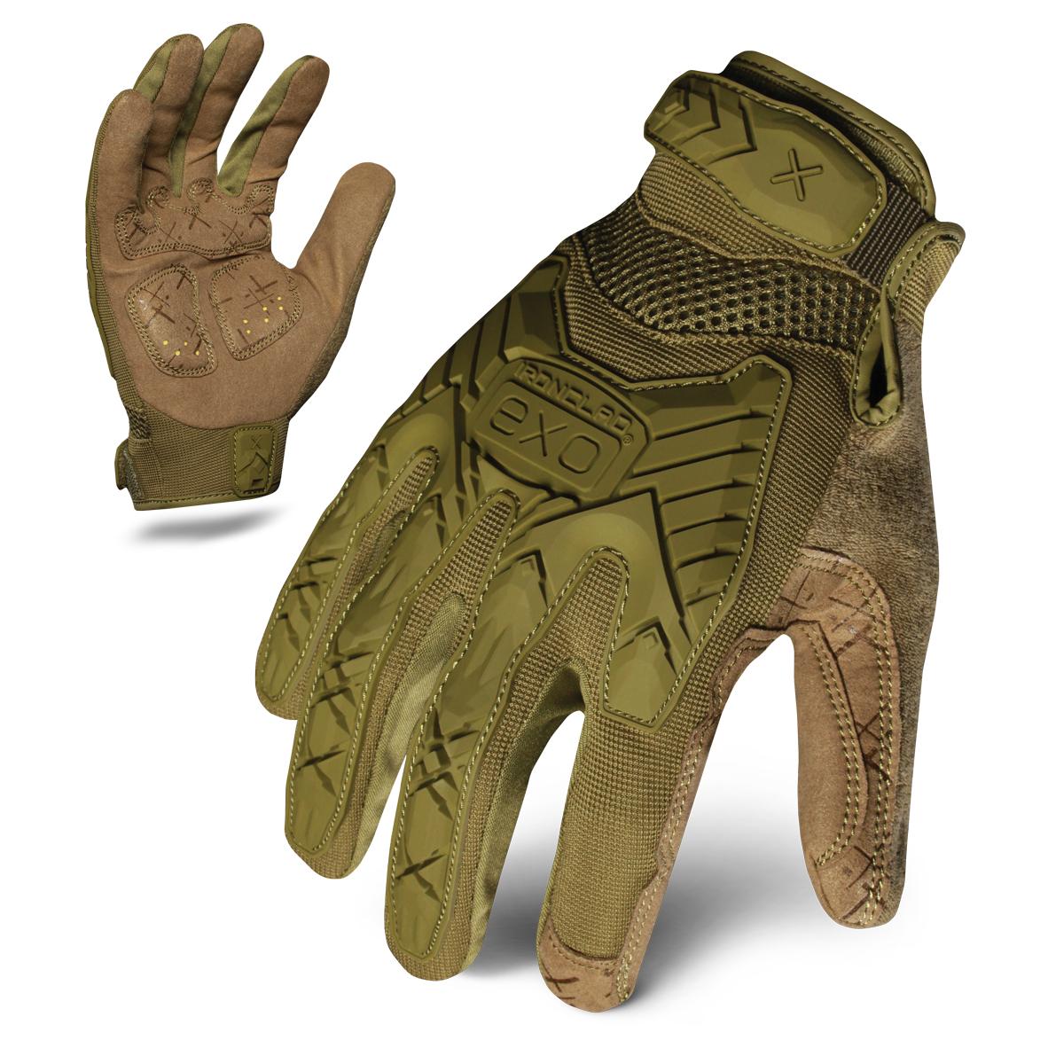Black Performance Gloves - Ironclad - Impact Resistant