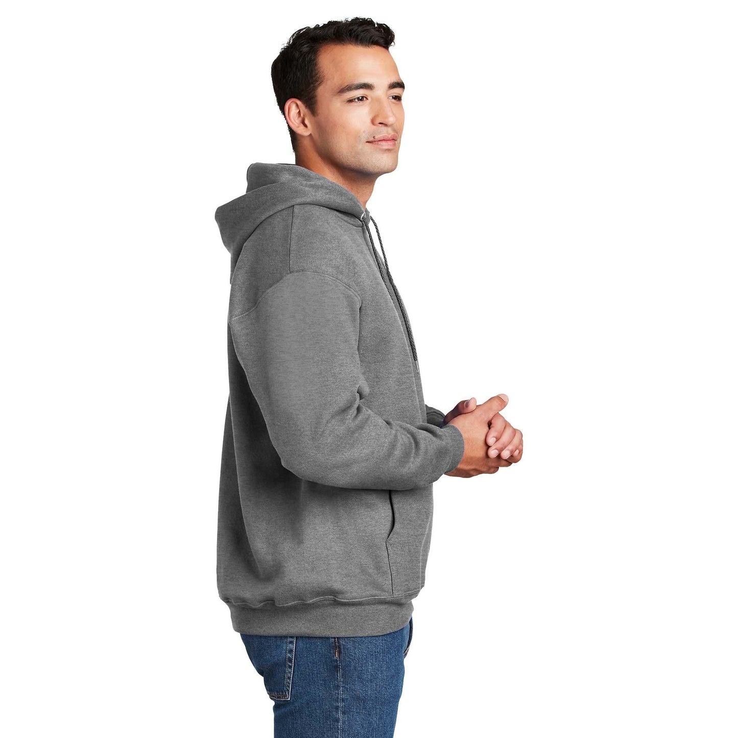 Ash Sweatshirts - Hanes - Cotton Blend Comfort