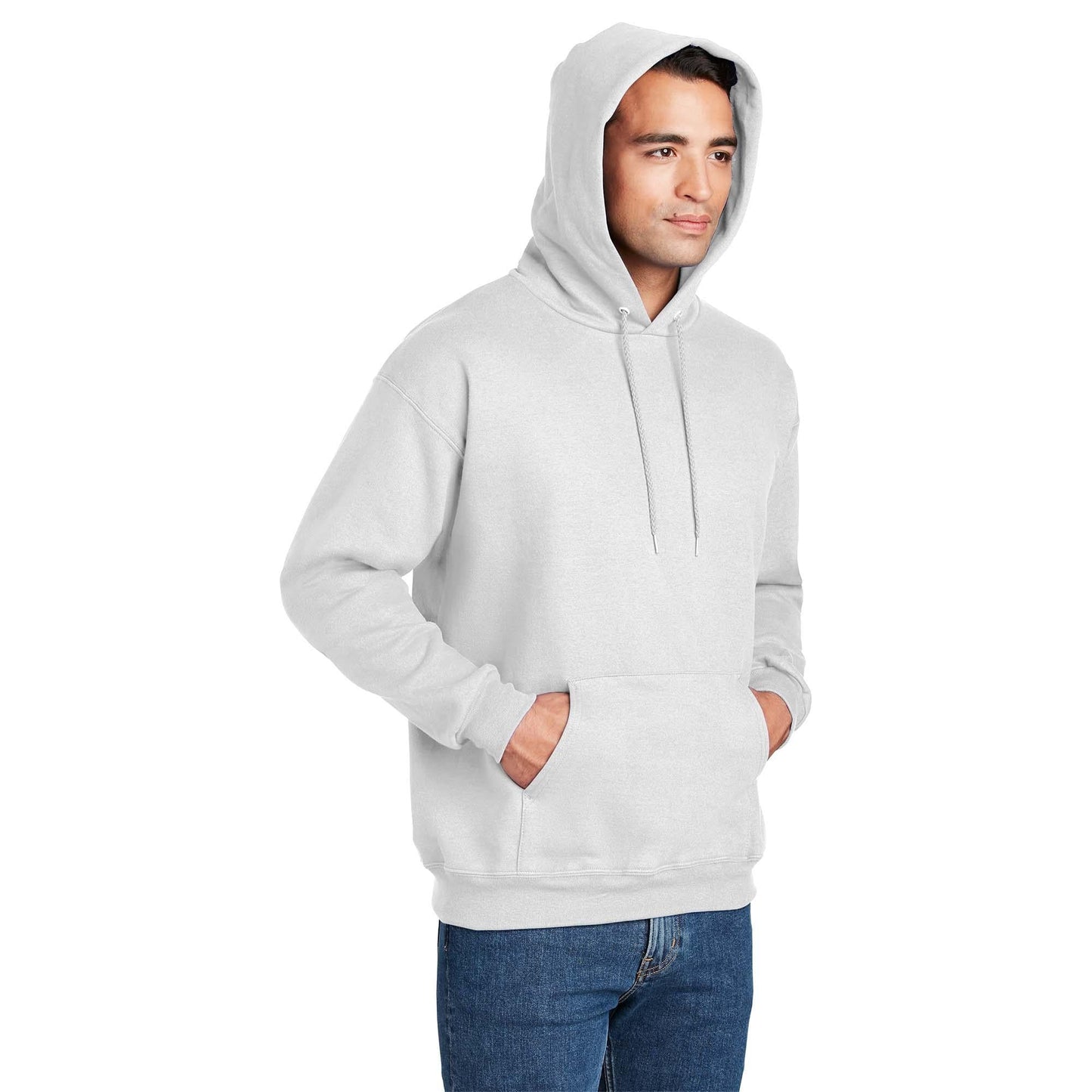 Ash Sweatshirts - Hanes - Cotton Blend Comfort