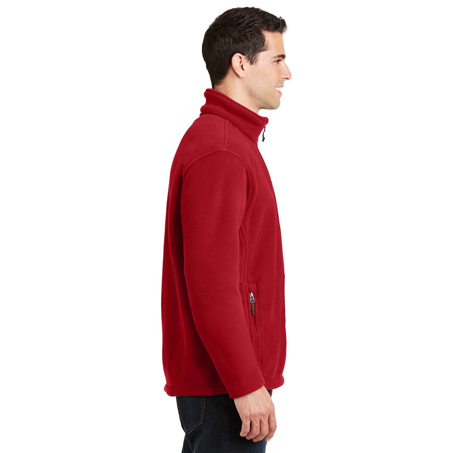 Deep Smoke Jacket - Port Authority - Fleece Material