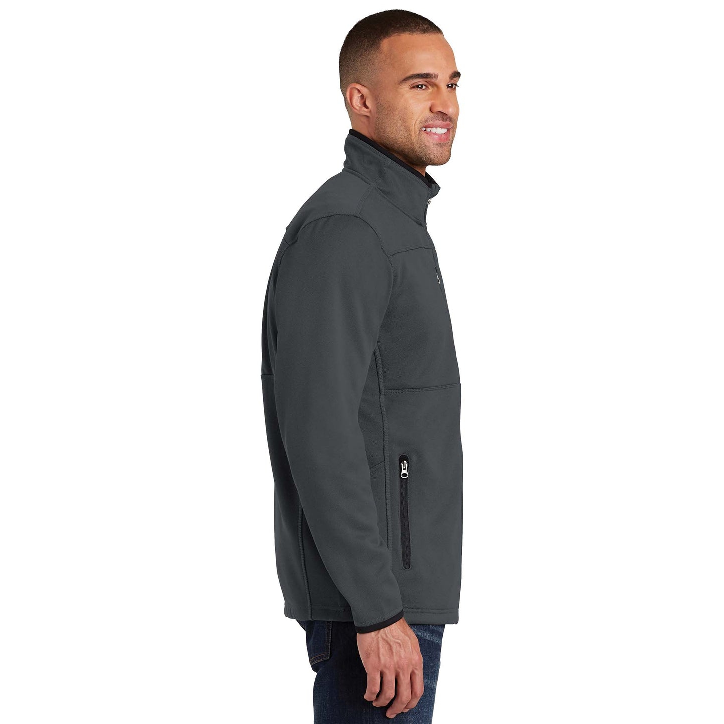 Black Jackets - Port Authority - Comfortable Fleece Lining