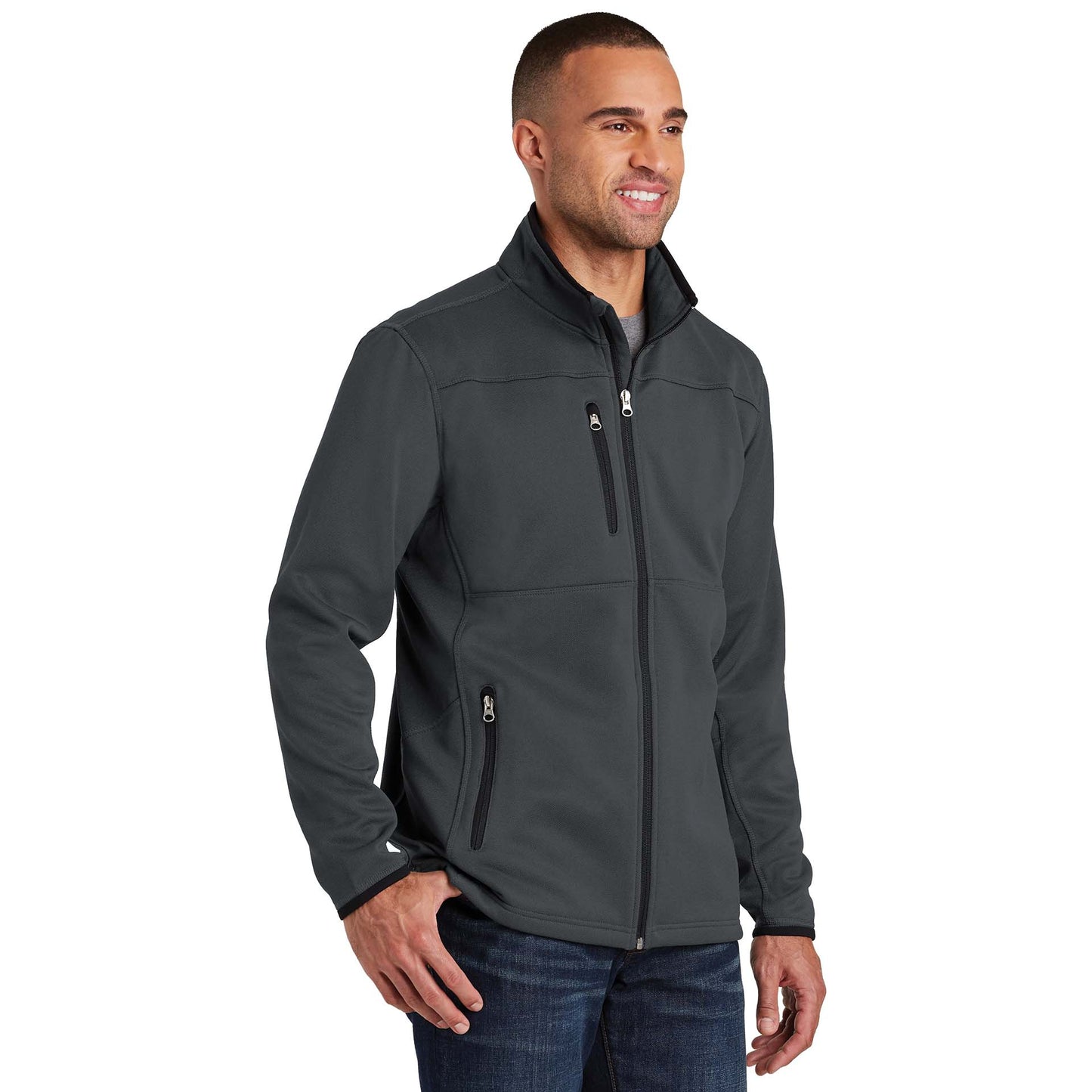 Black Jackets - Port Authority - Comfortable Fleece Lining