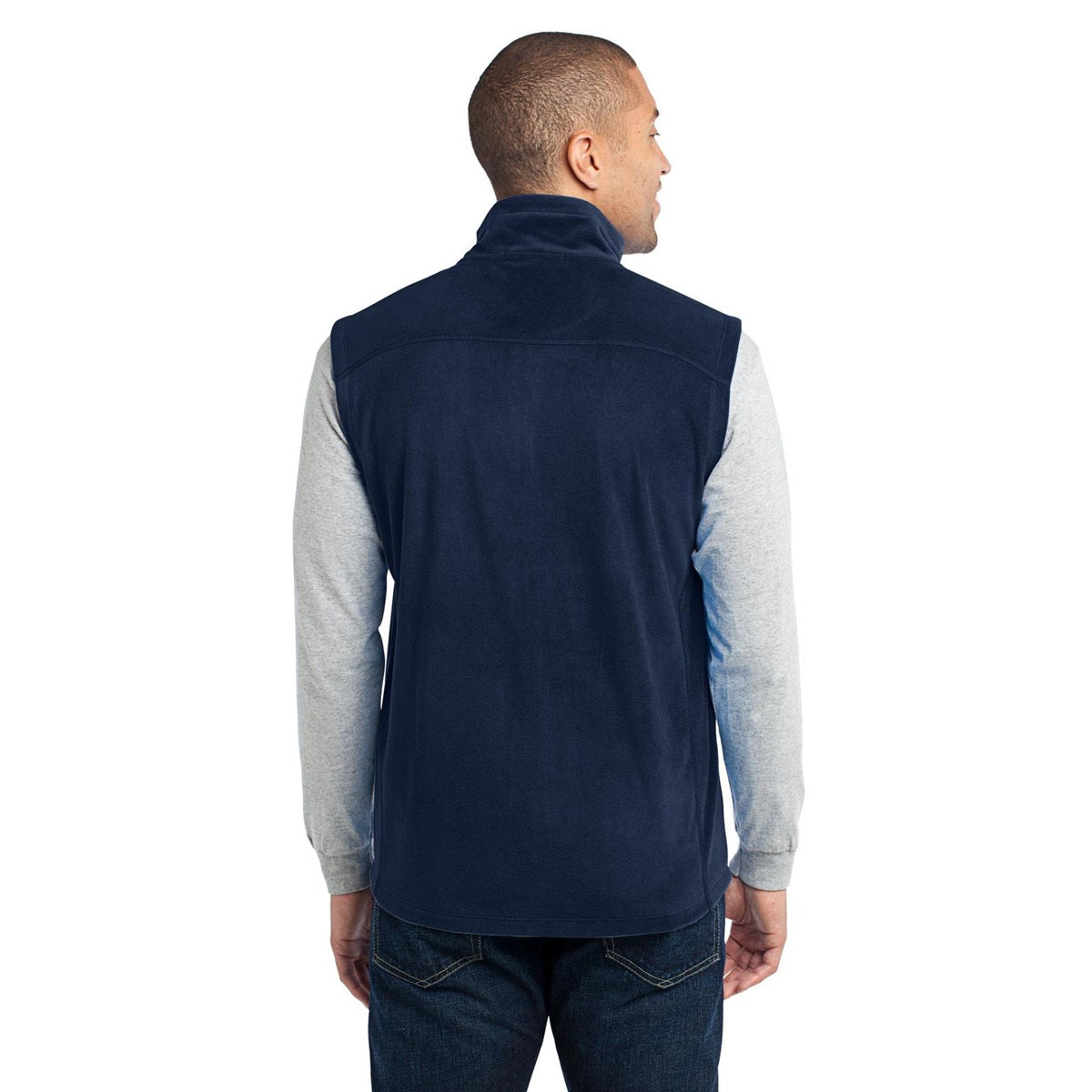 Black Microfleece Vest - Port Authority - Warm Layer