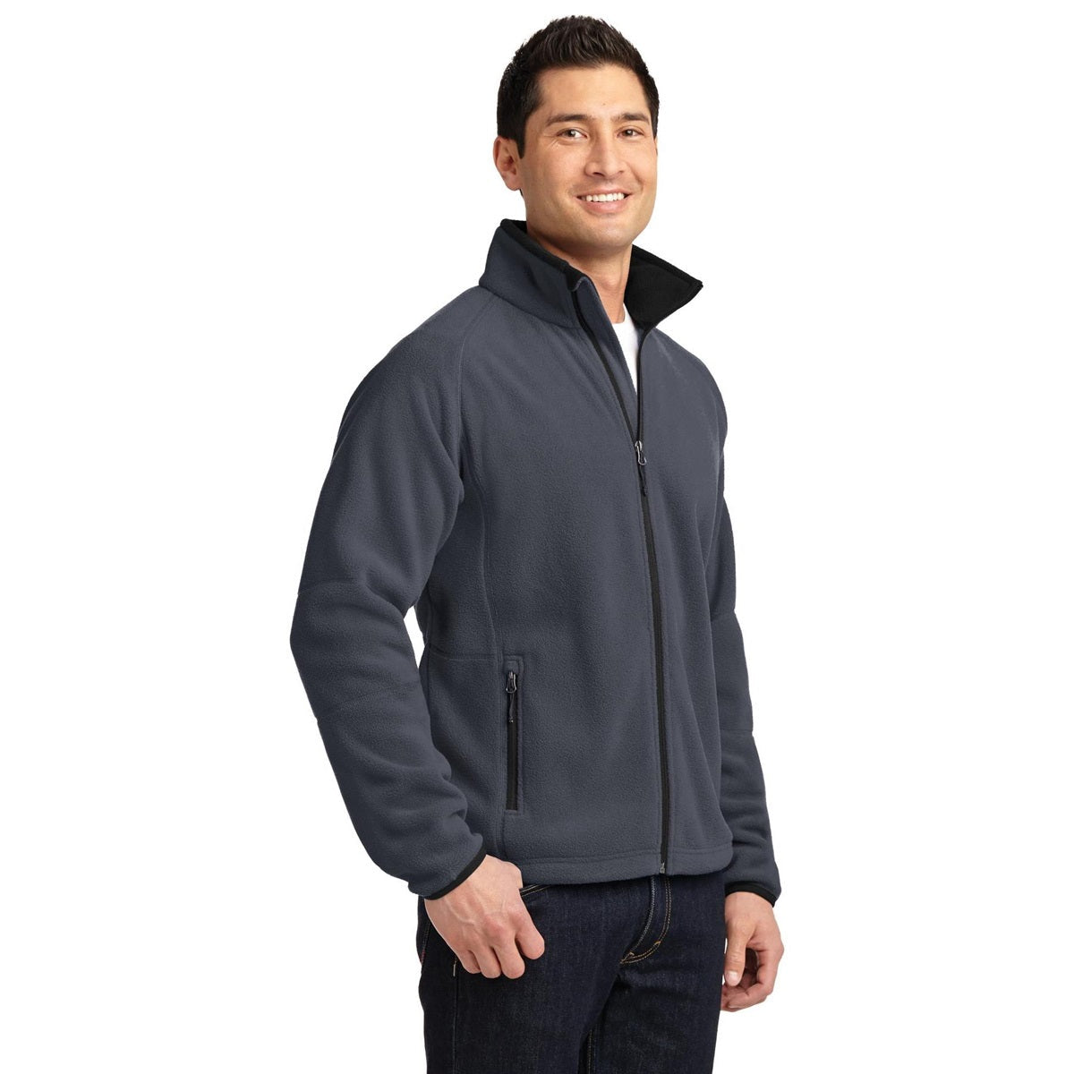 Battleship Grey Jacket - Port Authority - Stylish Fleece