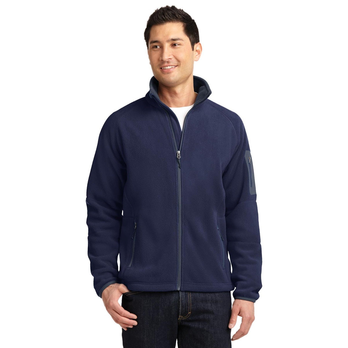 Battleship Grey Jacket - Port Authority - Stylish Fleece