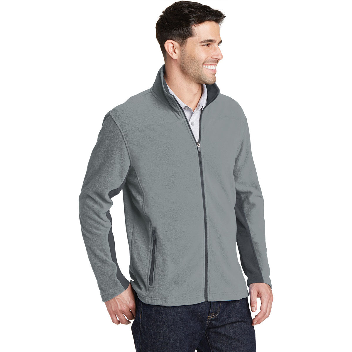 Black Summit Fleece Jacket - Port Authority - Cozy