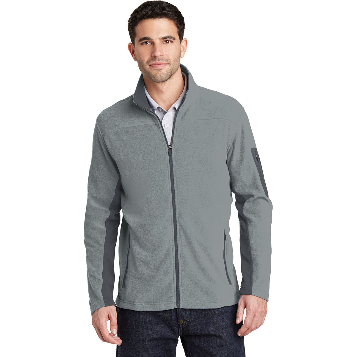 Black Summit Fleece Jacket - Port Authority - Cozy