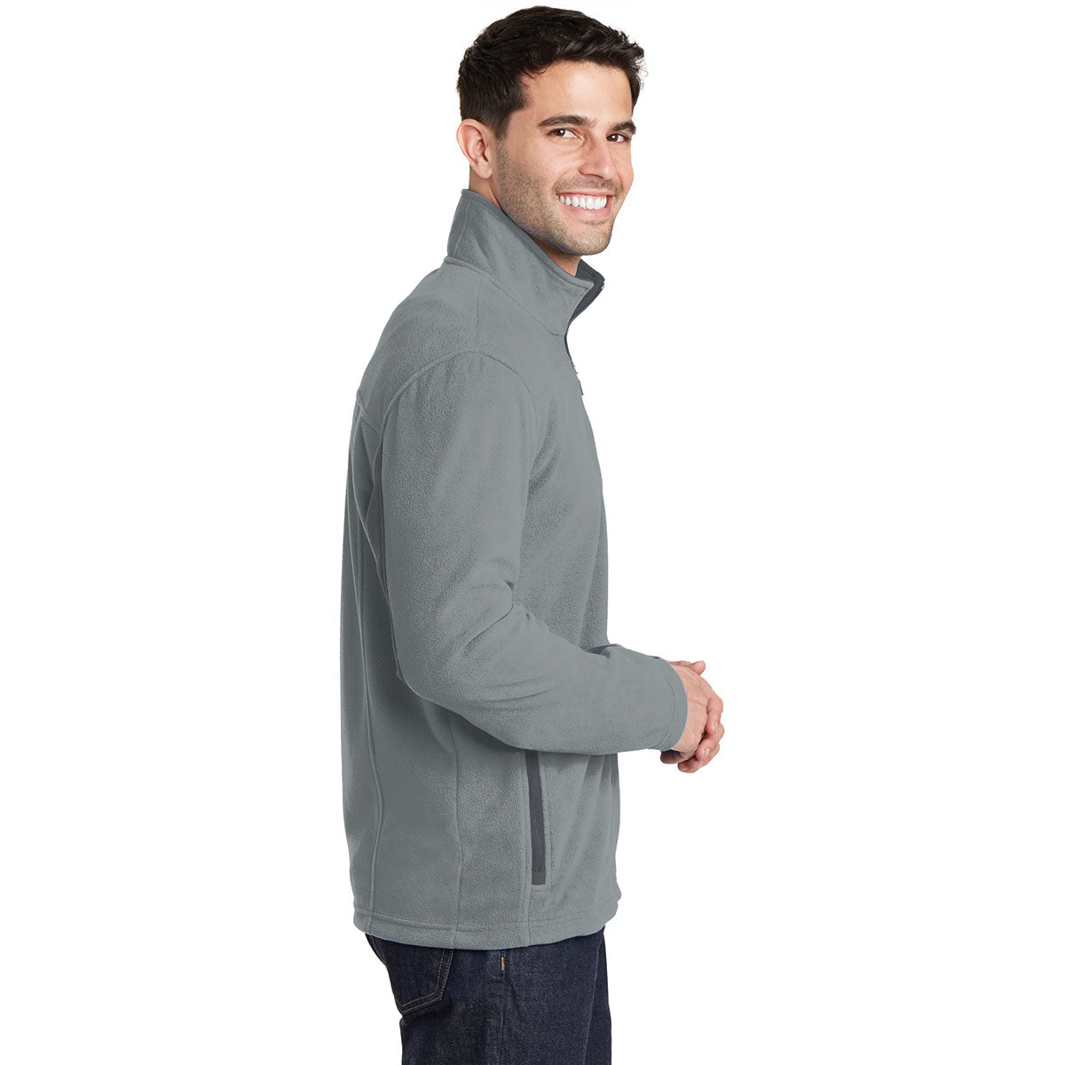 Black Summit Fleece Jacket - Port Authority - Cozy