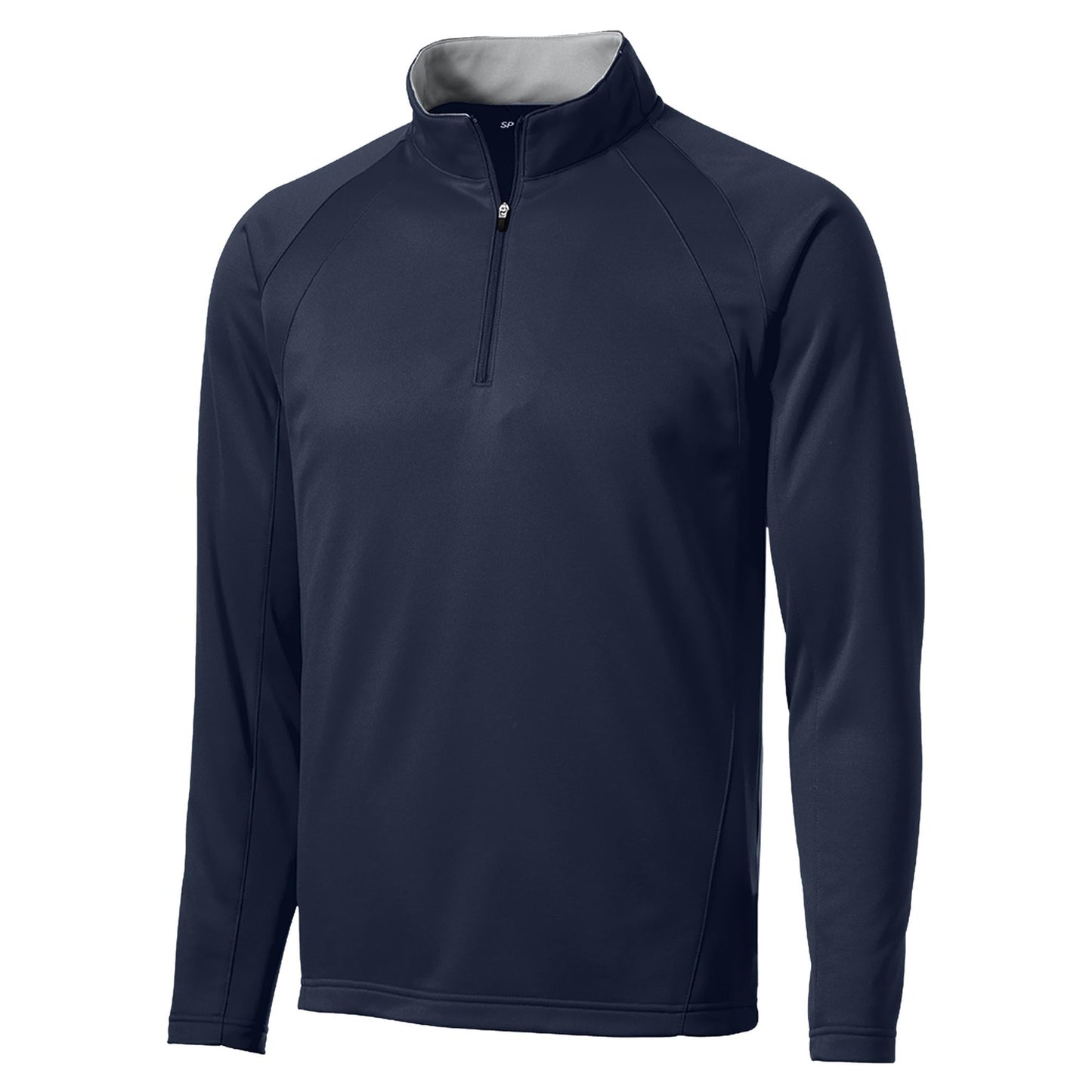 Black/Silver Sweatshirt - Sport-Tek - Warm Fleece