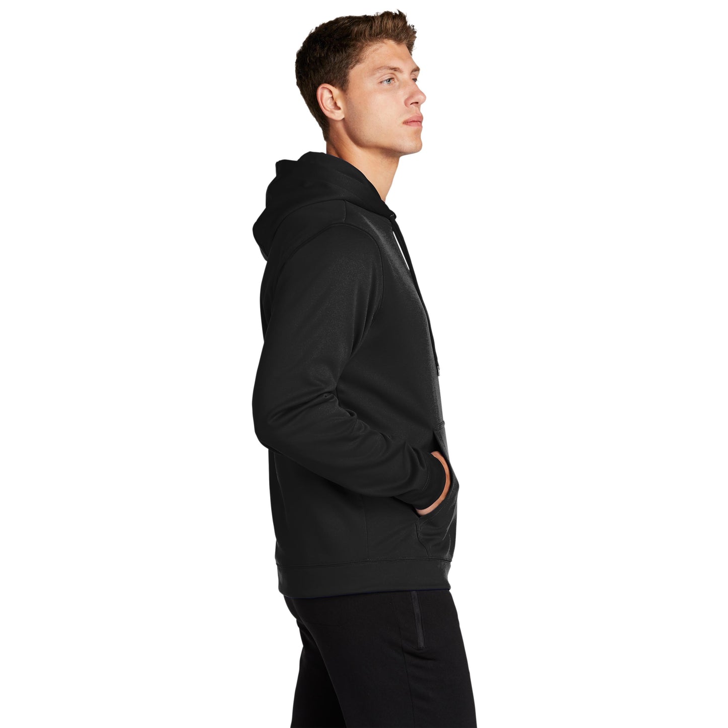 Deep Orange Sweatshirt - Sport-Tek - Sport-Wick Fleece
