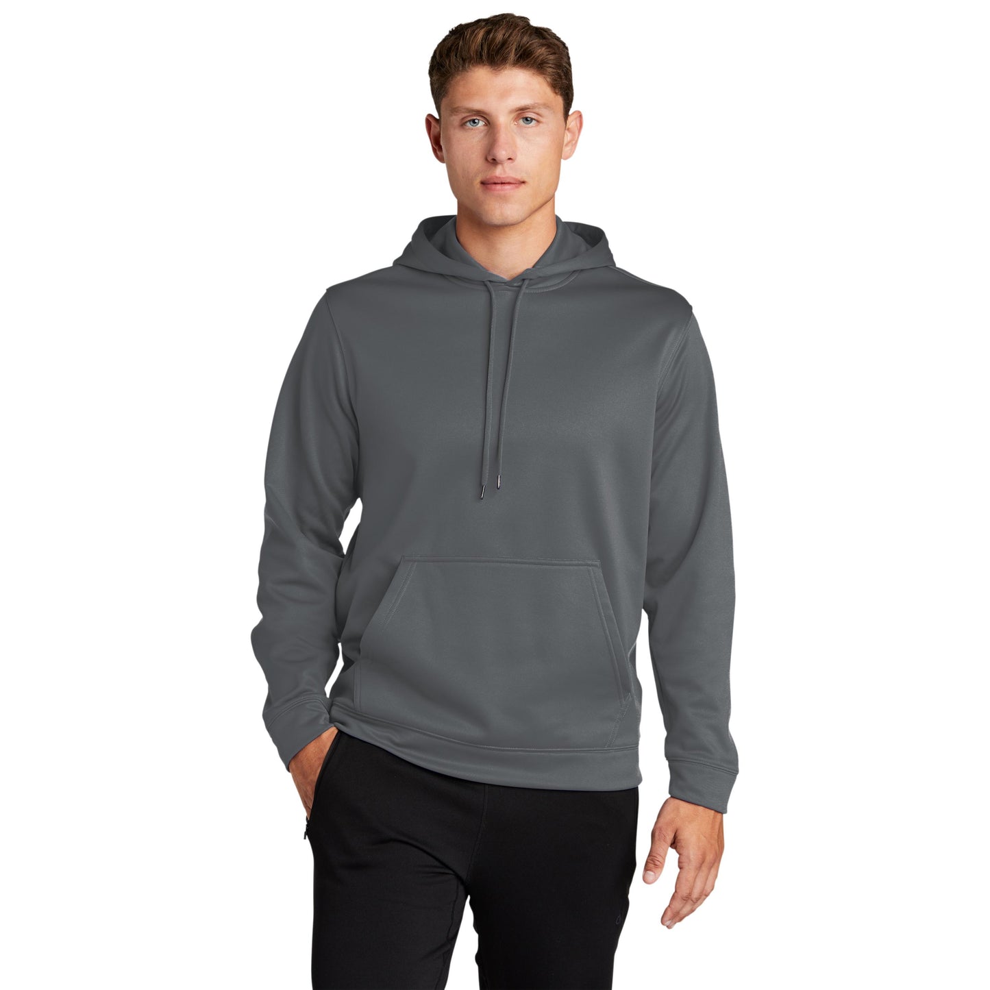Deep Orange Sweatshirt - Sport-Tek - Sport-Wick Fleece