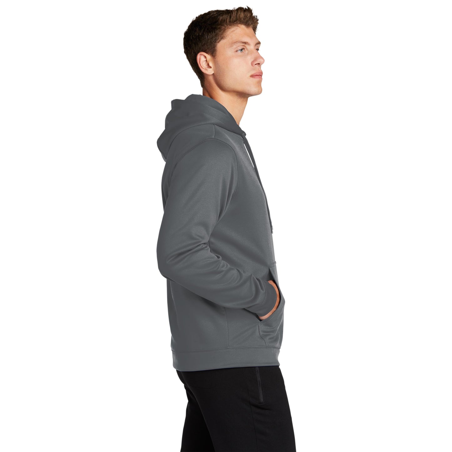 Deep Orange Sweatshirt - Sport-Tek - Sport-Wick Fleece