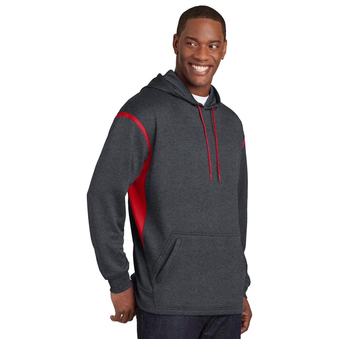 Grey Heather Sweatshirt - Sport-Tek - Athletic Fleece
