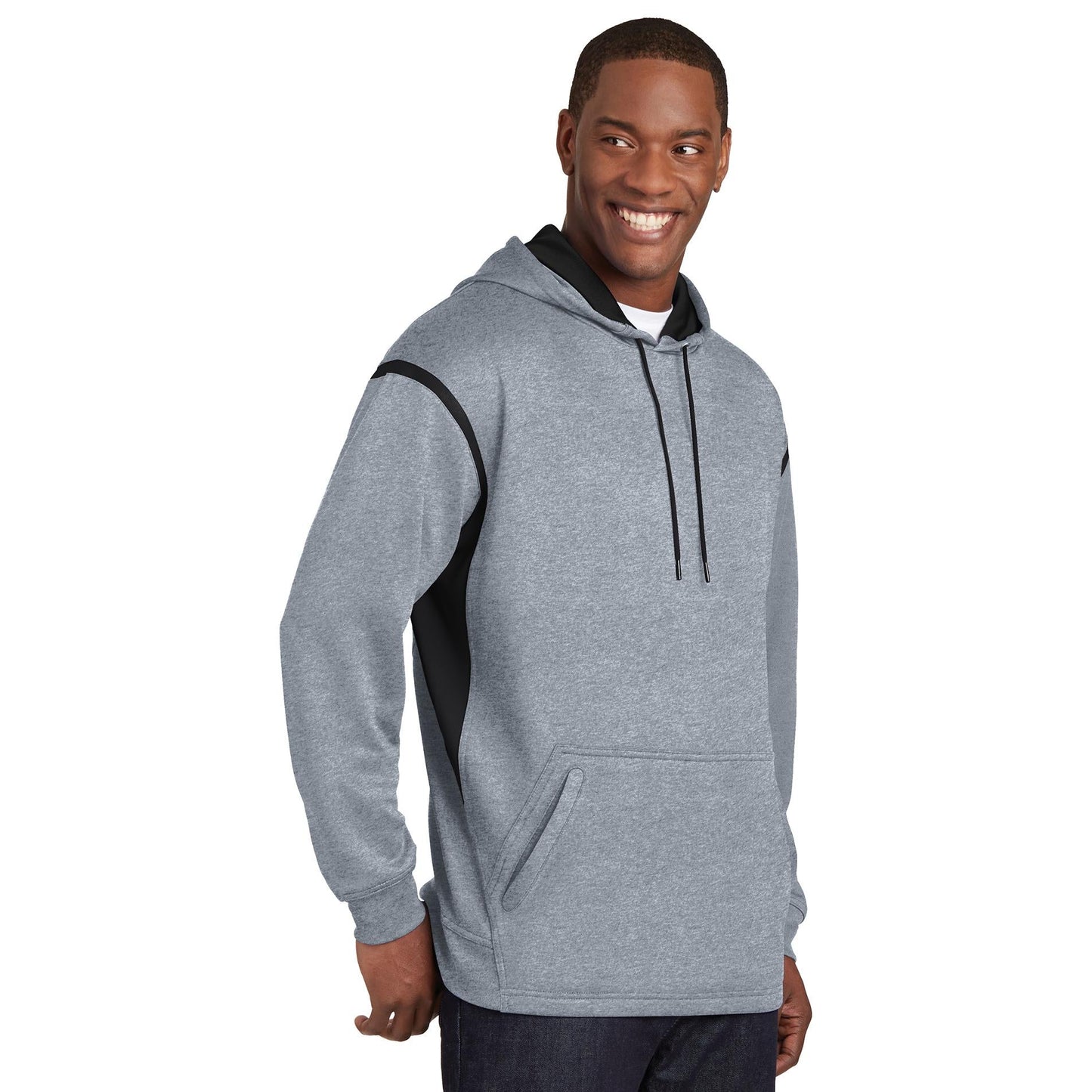 Grey Heather Sweatshirt - Sport-Tek - Athletic Fleece