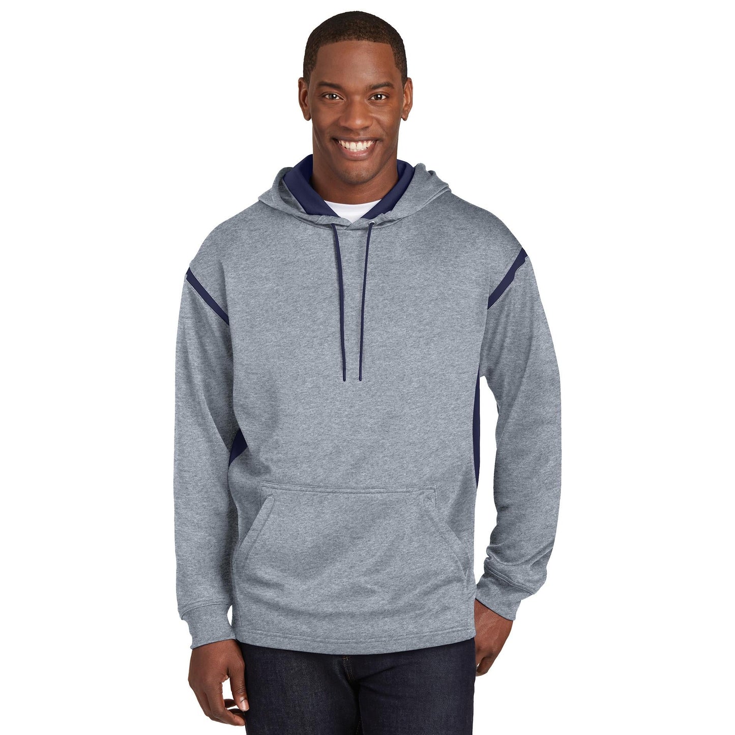 Grey Heather Sweatshirt - Sport-Tek - Athletic Fleece