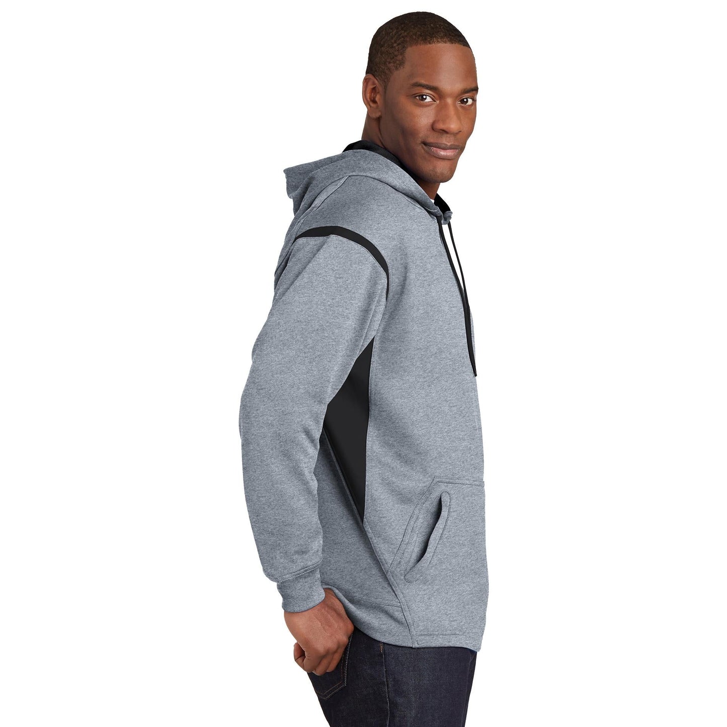 Grey Heather Sweatshirt - Sport-Tek - Athletic Fleece
