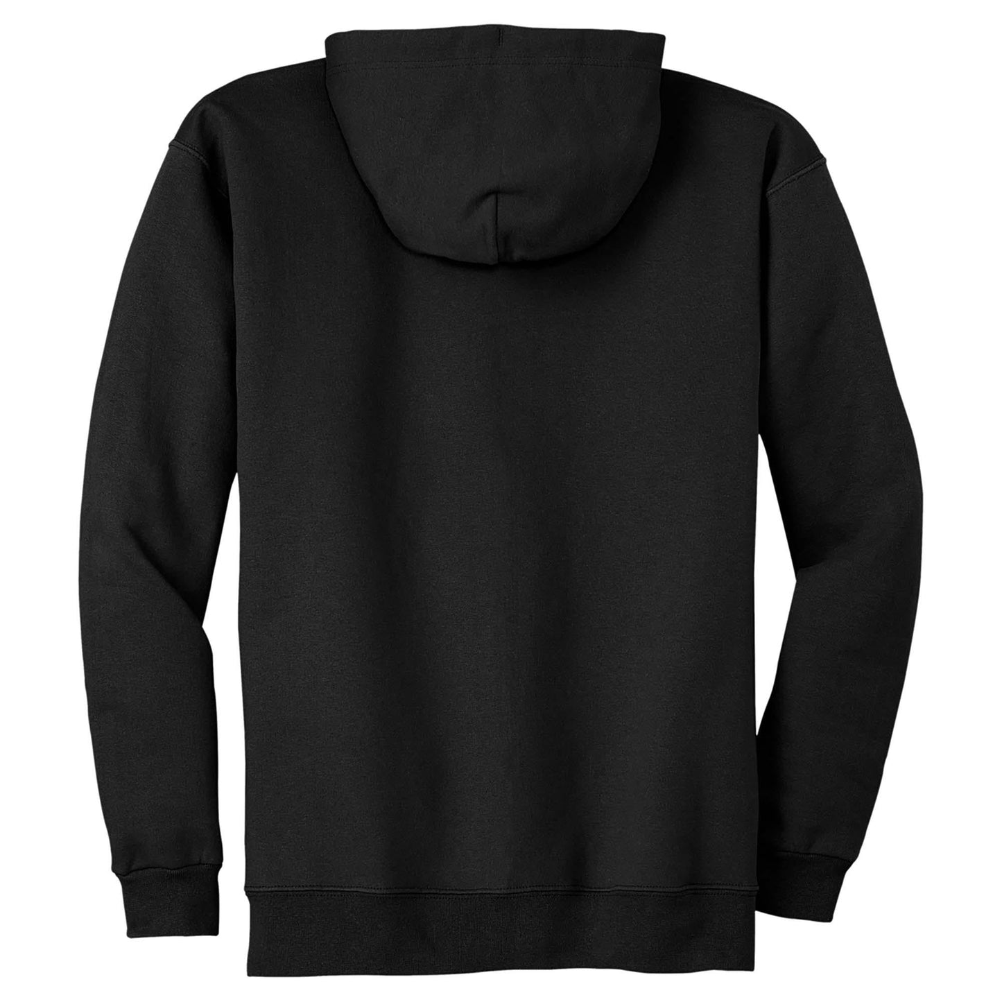 Black Sweatshirts - Hanes - Full-Zip Hooded Style