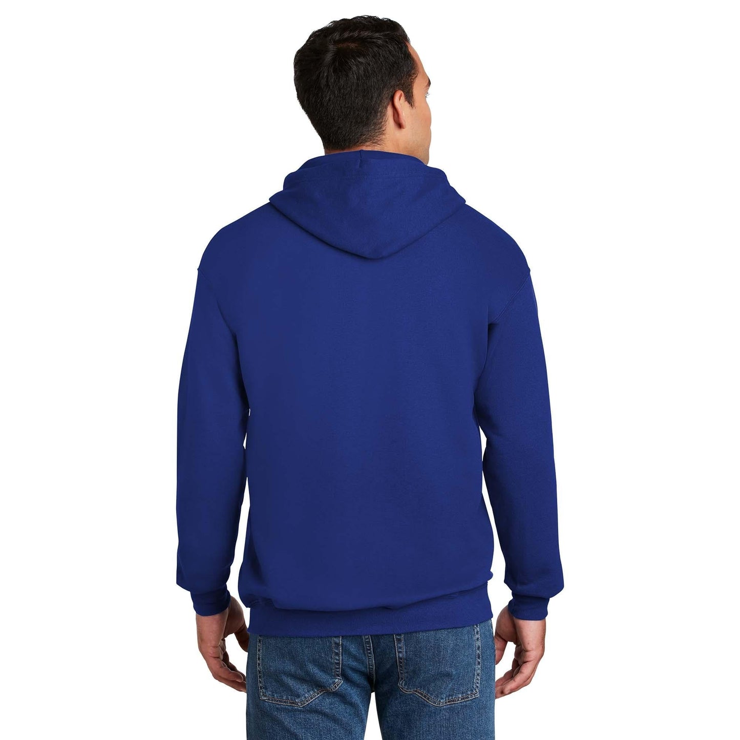Black Sweatshirts - Hanes - Full-Zip Hooded Style