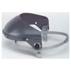 Black Headgear - Fibre Metal - Adjustable Loop Design