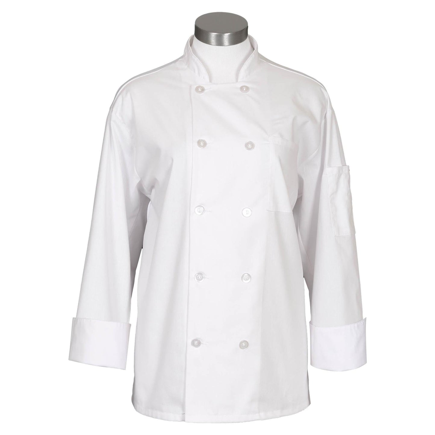 Black Chef Coats - Fame Fabrics - Breathable Design