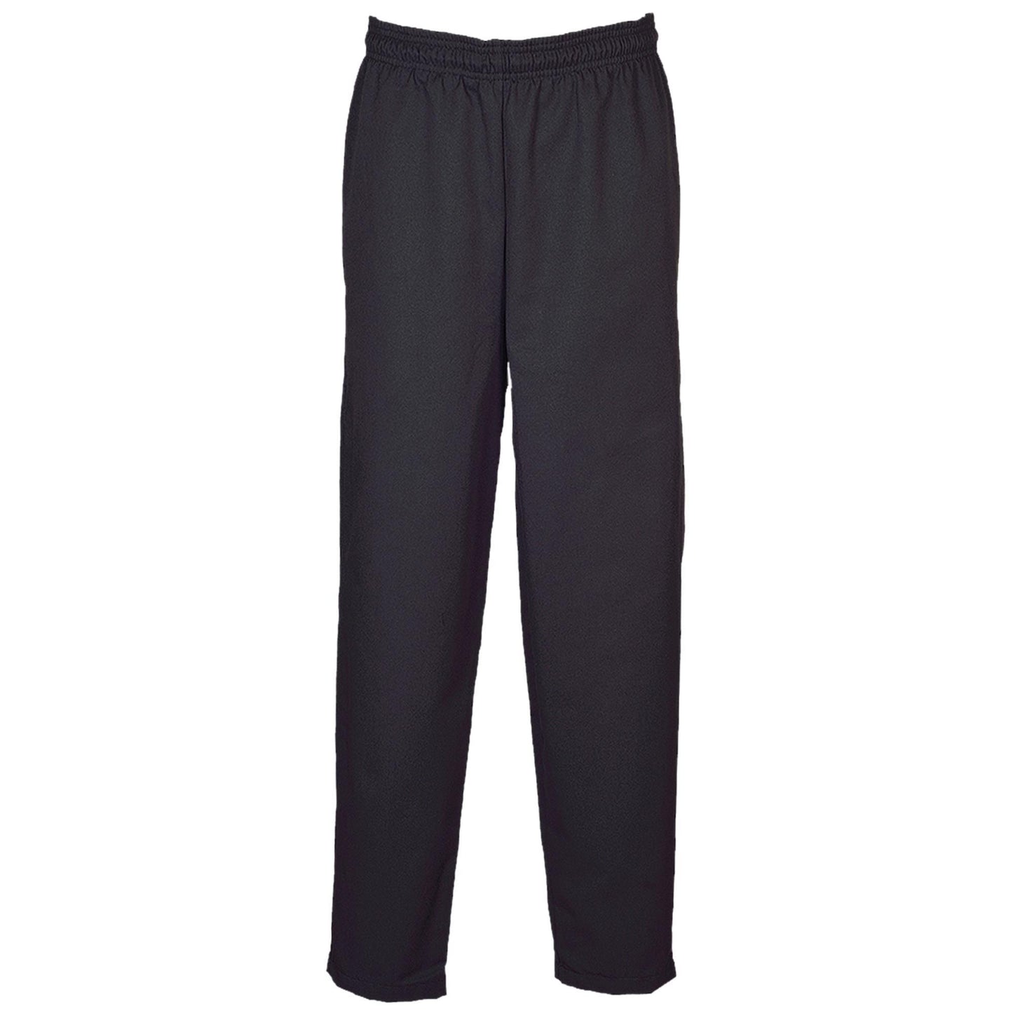 Black Chef Pants - Fame Fabrics - Comfortable Twill